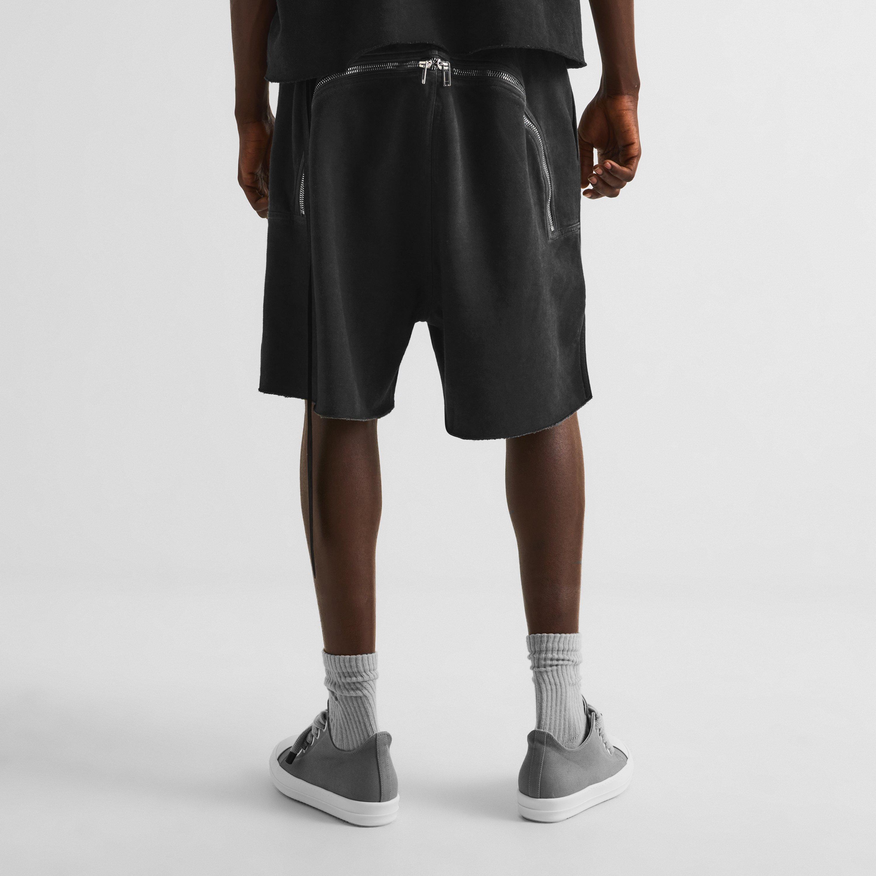 Faded Black - Rick Owens Drkshdw - Long Boxers Short - 4