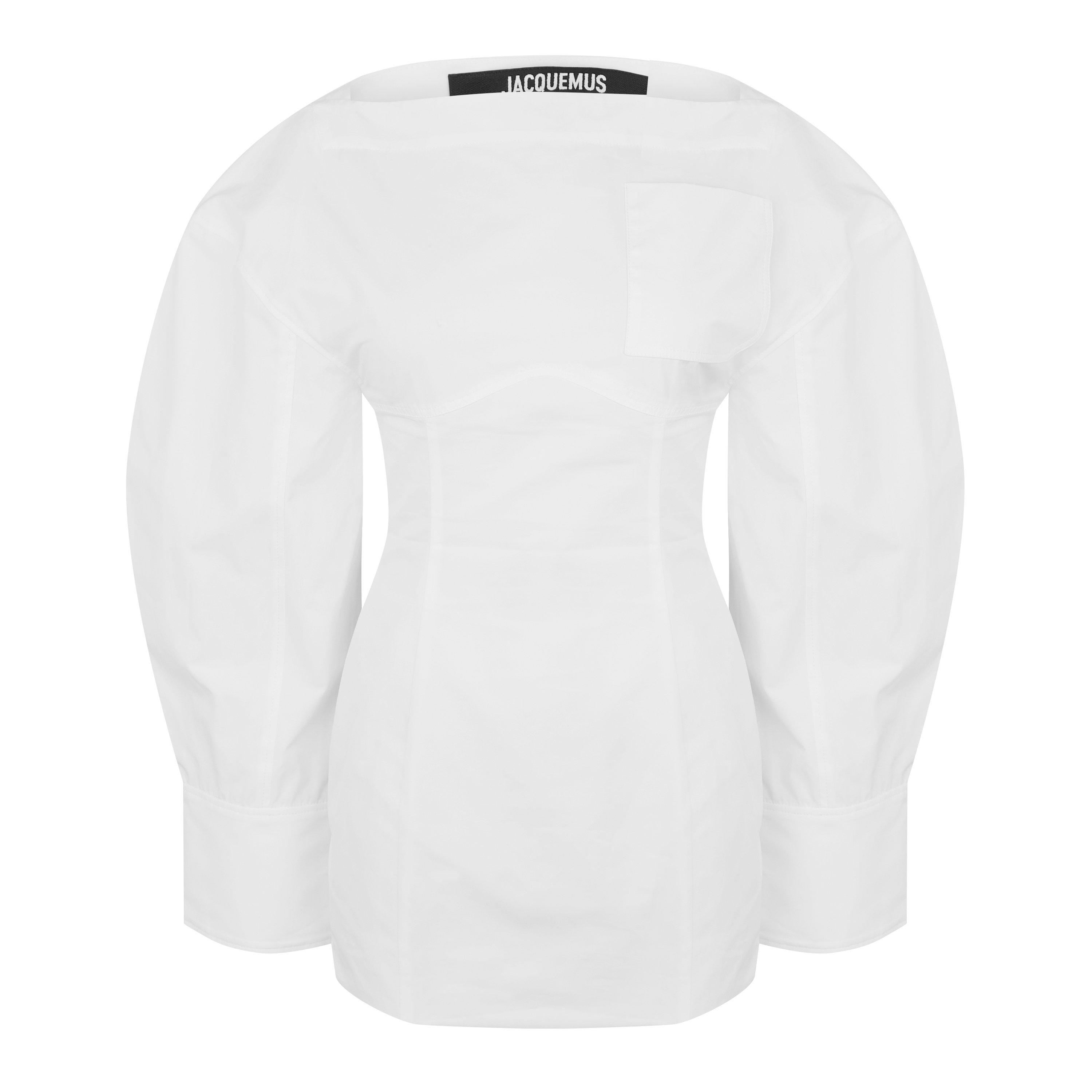White - Jacquemus - Women's Casaco Mini Dress - 5