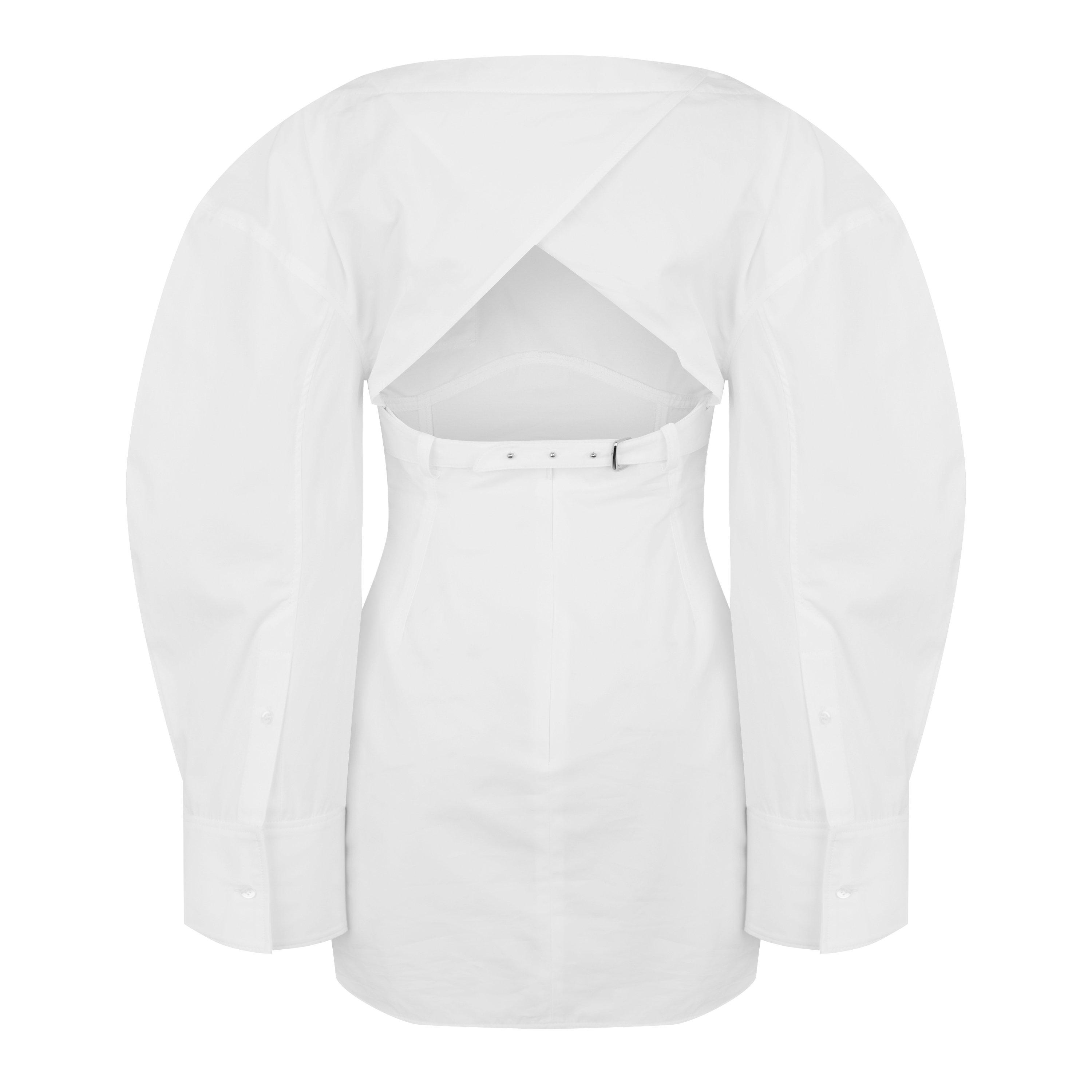White - Jacquemus - Women's Casaco Mini Dress - 6