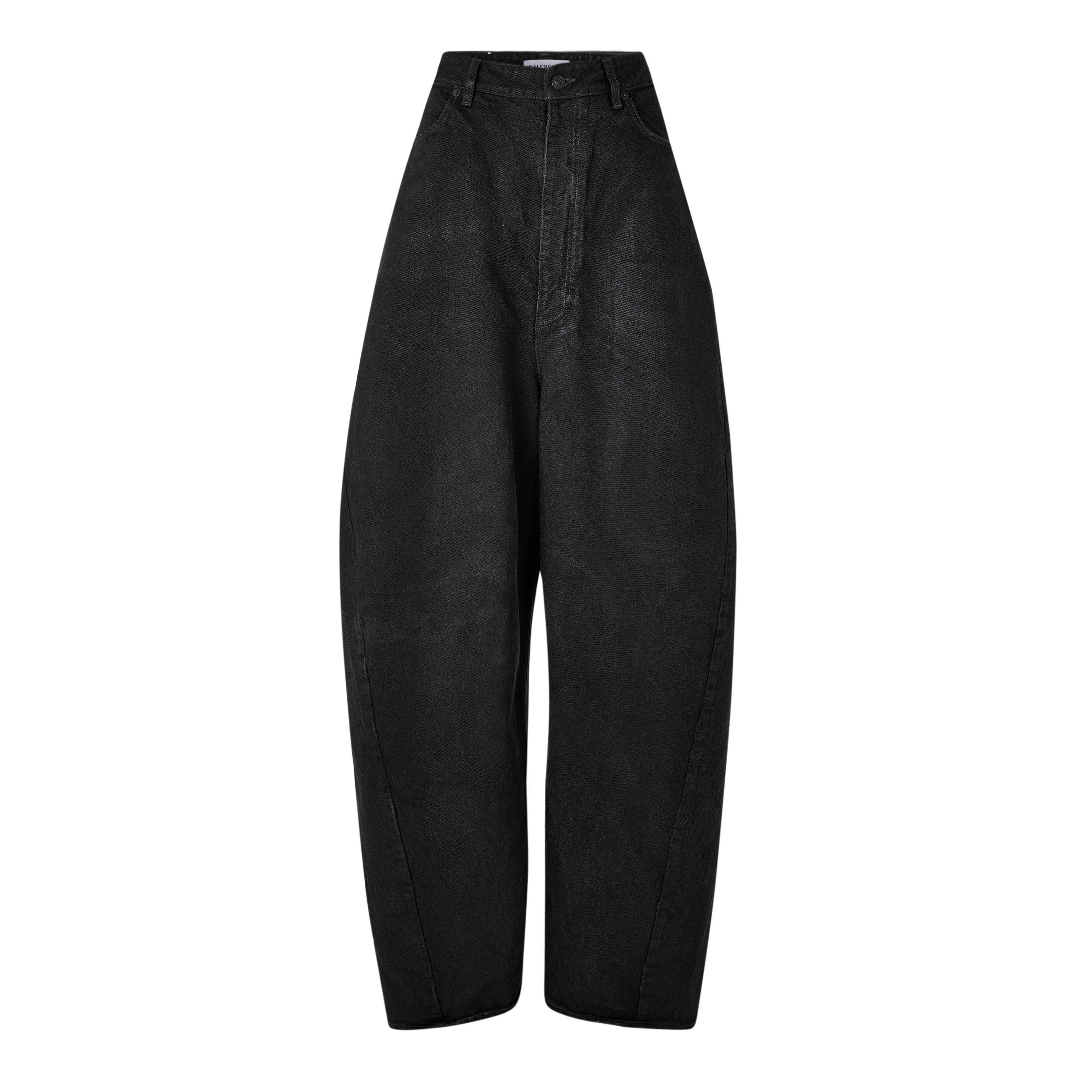 Vintage Black - Balenciaga - Bal Mid Barrel Jeans Ld64 - 1