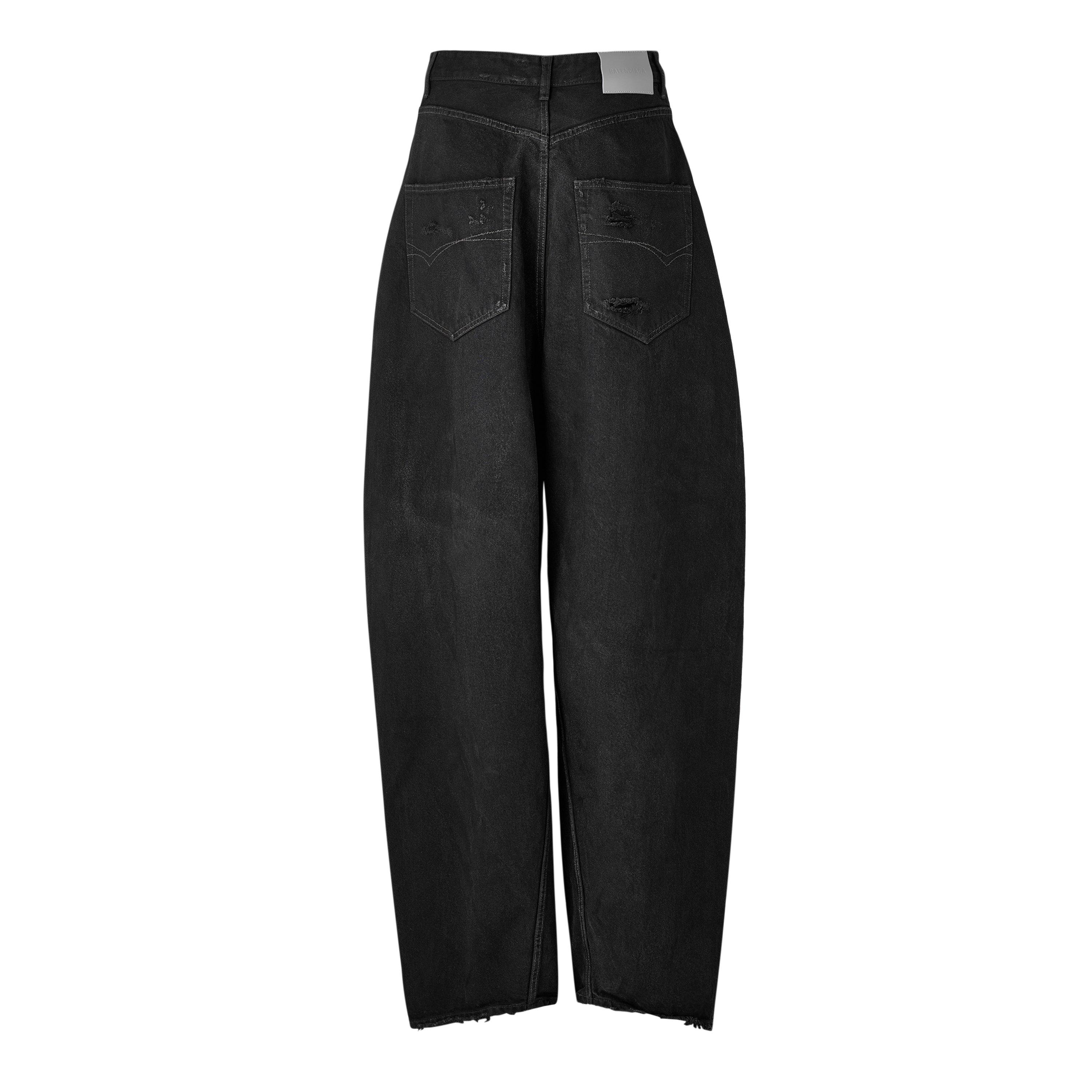 Vintage Black - Balenciaga - Bal Mid Barrel Jeans Ld64 - 2