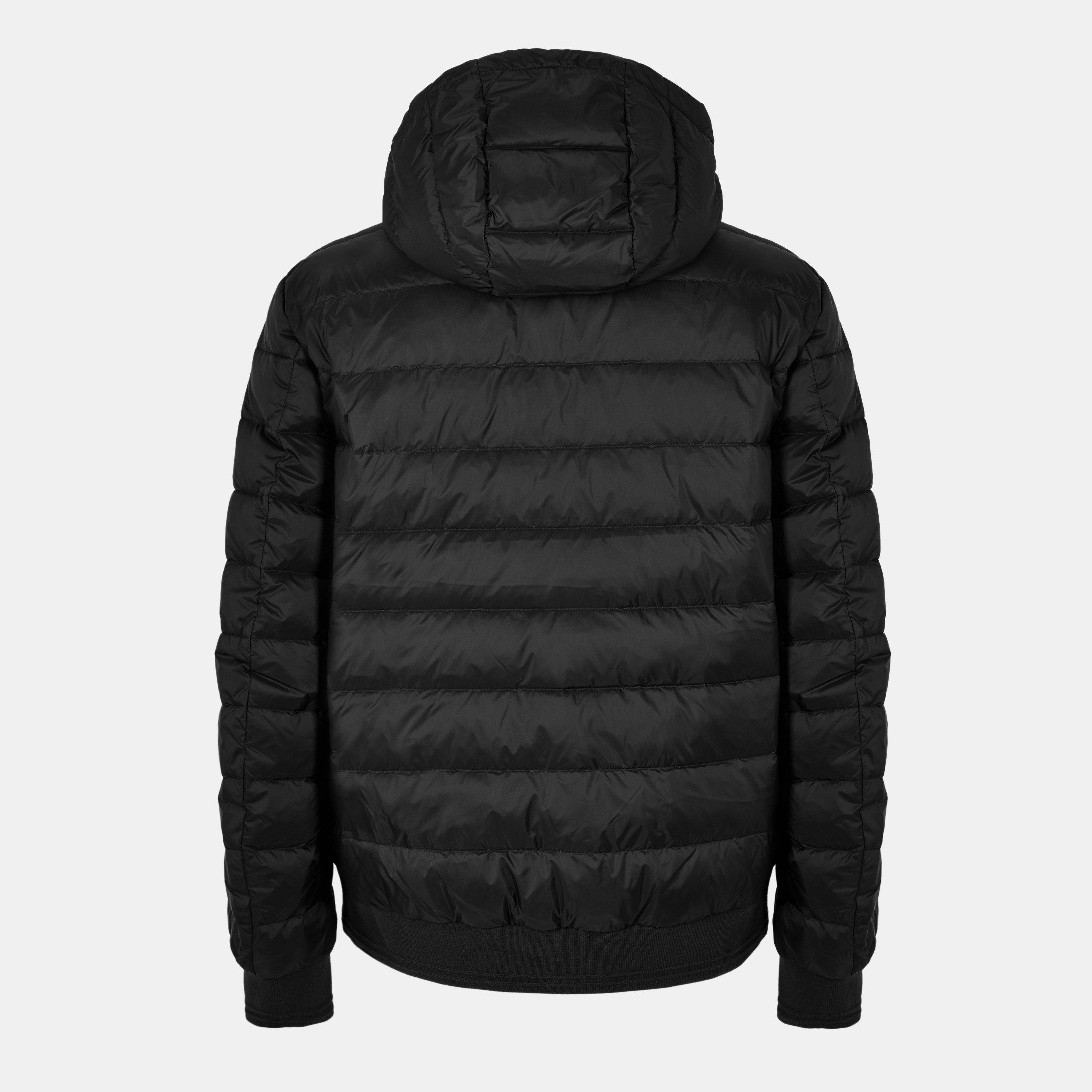 Black - Belstaff - Men's Quilted Waterproof Durable Short Puffer Jacket - 2