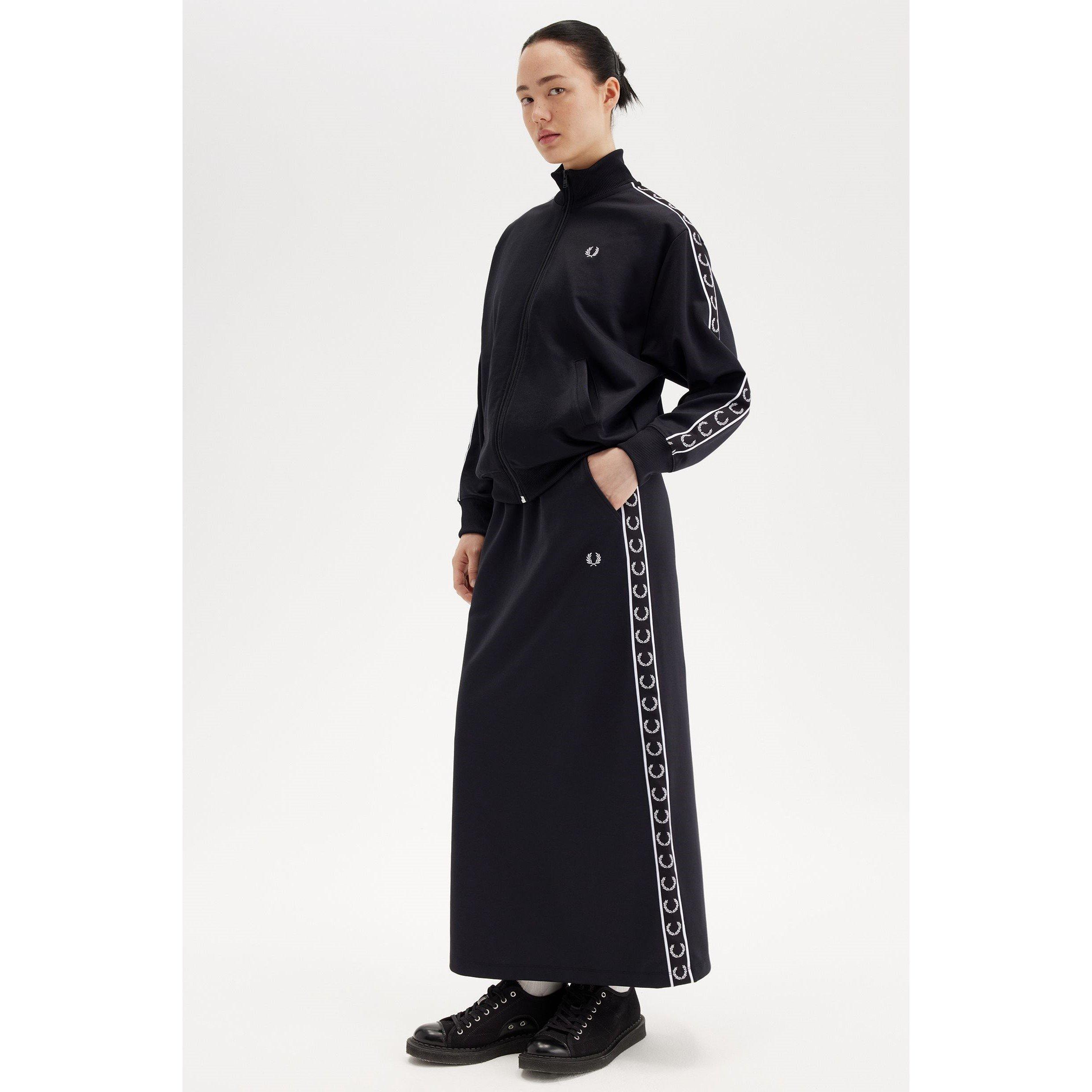 BLACK - Fred Perry - Taped Maxi Skirt - 1