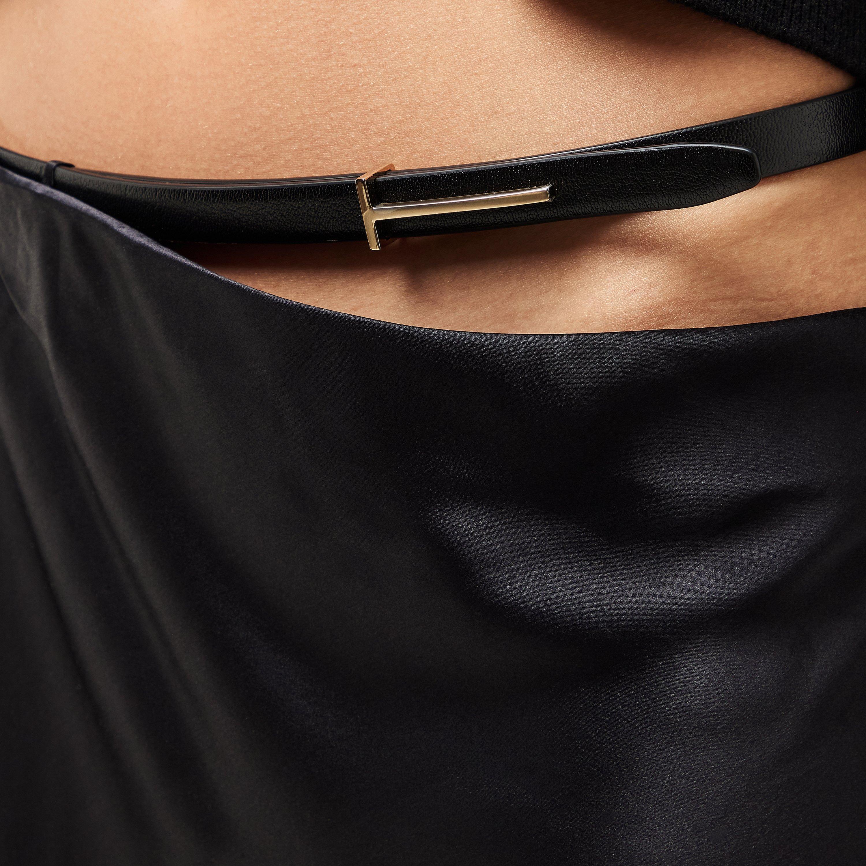 Black - Tom Ford - Women's Structured Maxi Skirt - 5