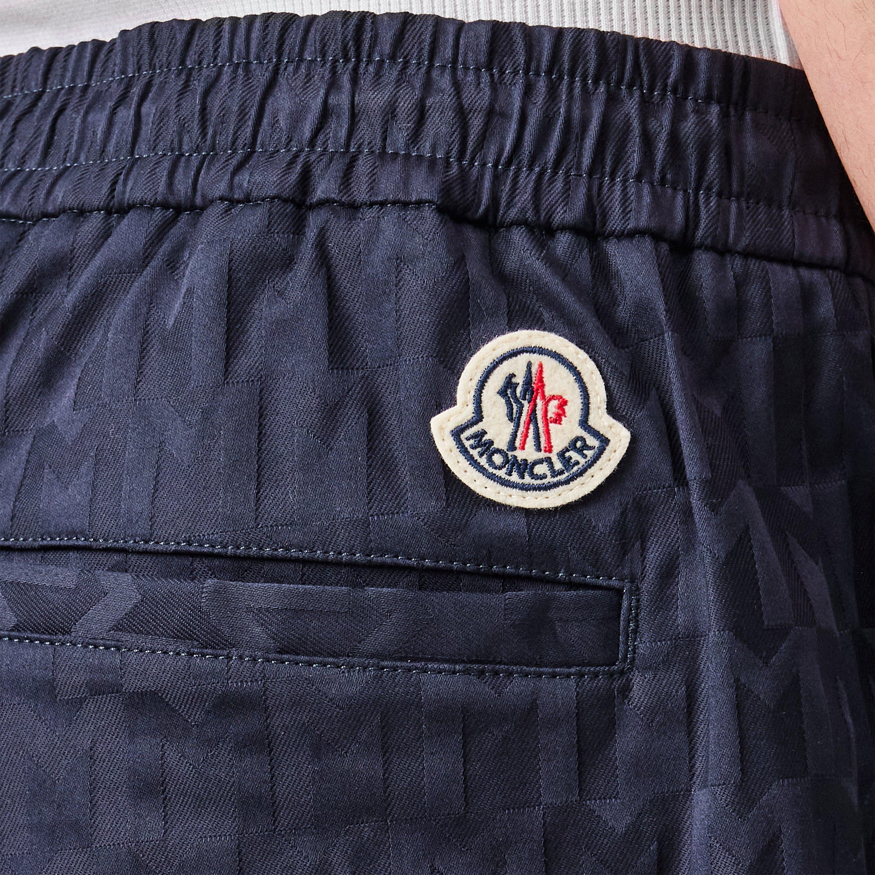 Navy F77 - Moncler - Monogram Shorts - 5