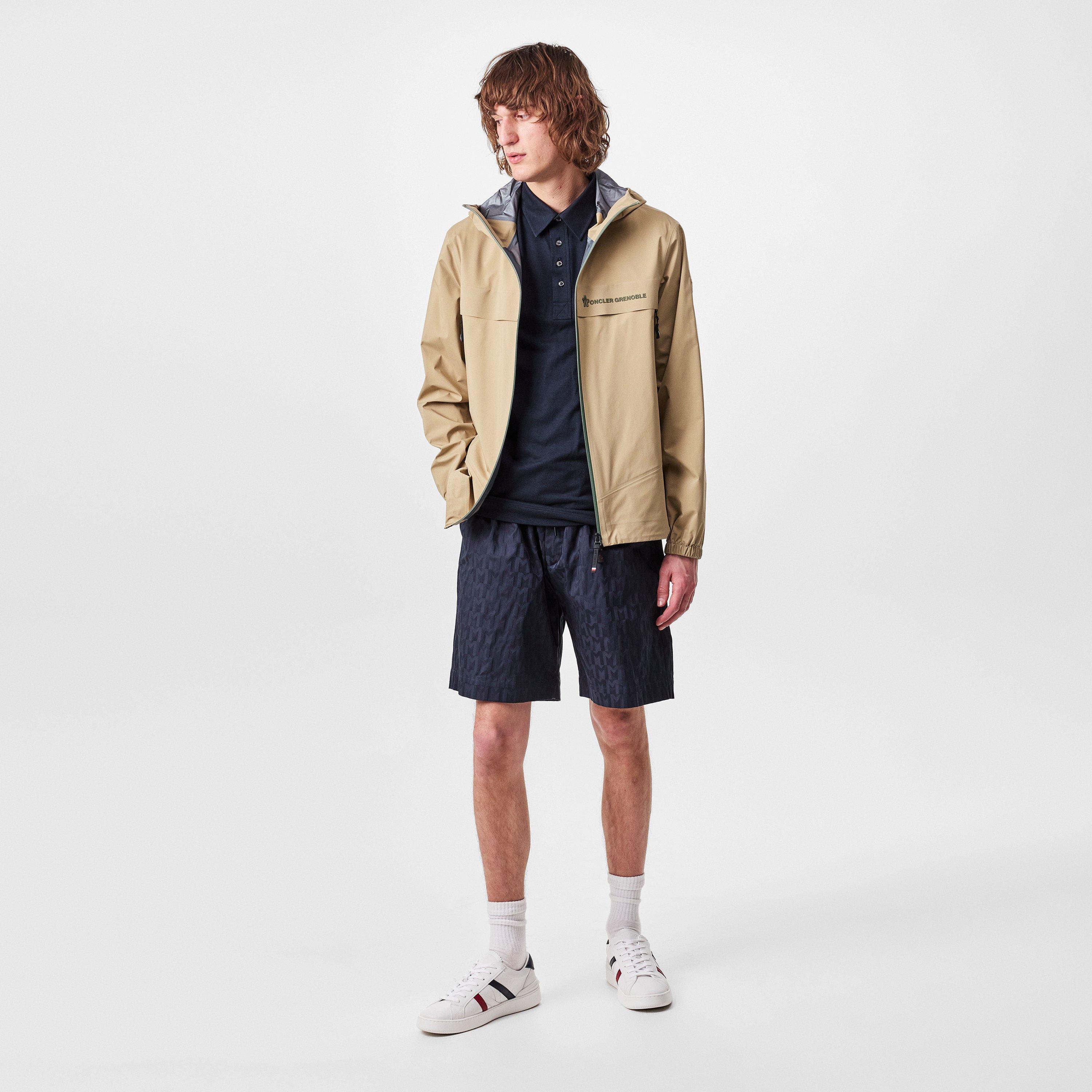 Navy F77 - Moncler - Monogram Shorts - 6