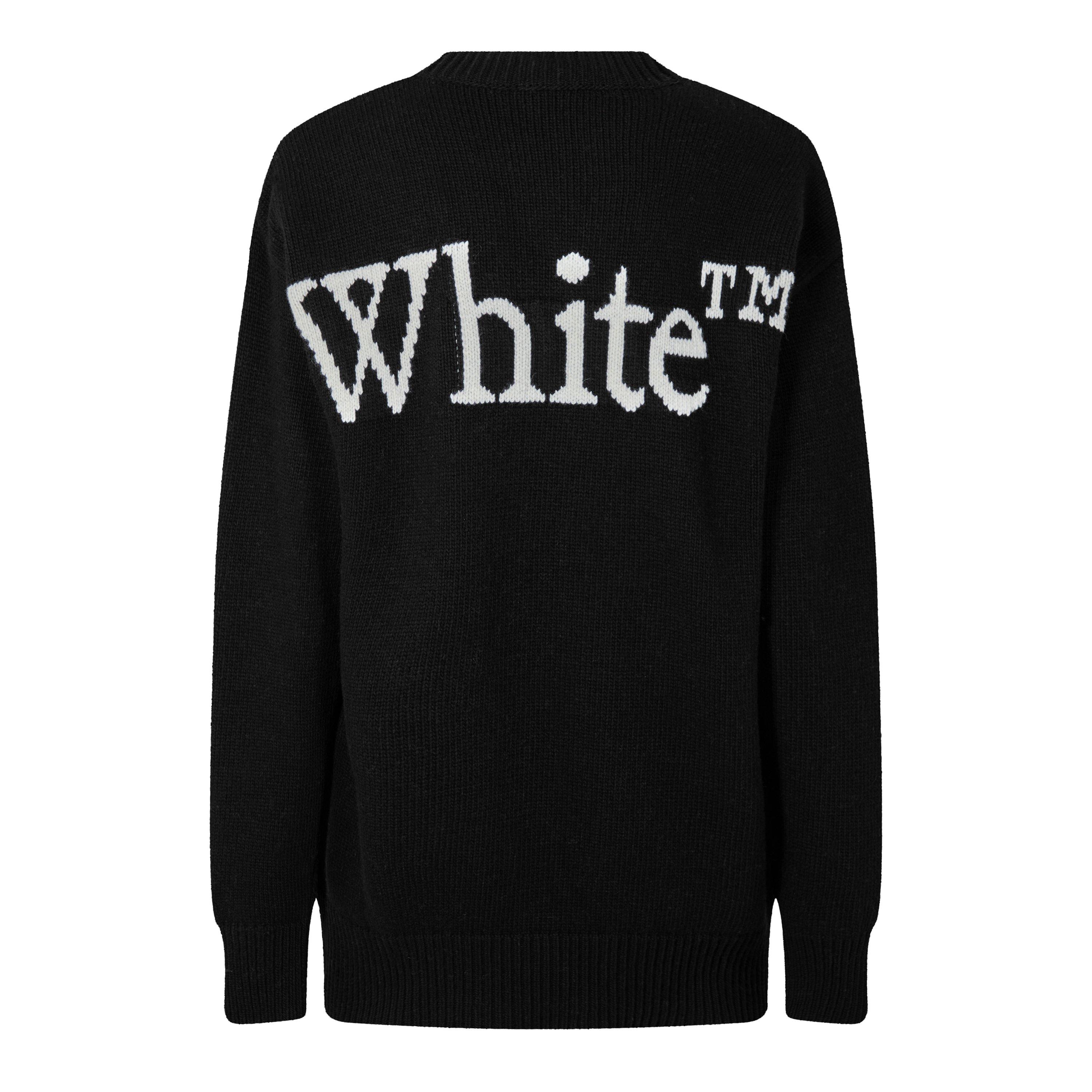 新品　BRIEFING MS WARM LOGO LINE CREWNECK L Off White Women's Logo Relaxed Fit Crew Neck Jumper | Cruise Fashion