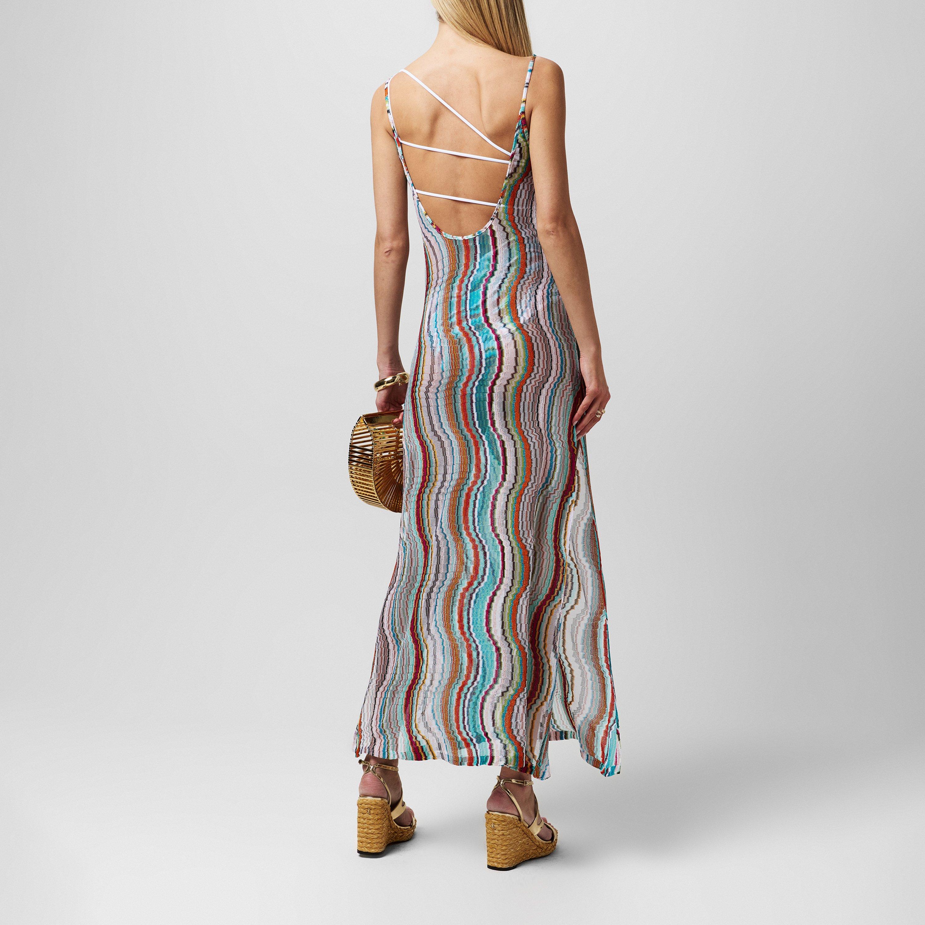 Multi White - Missoni - Women's Maxi Dress - 3