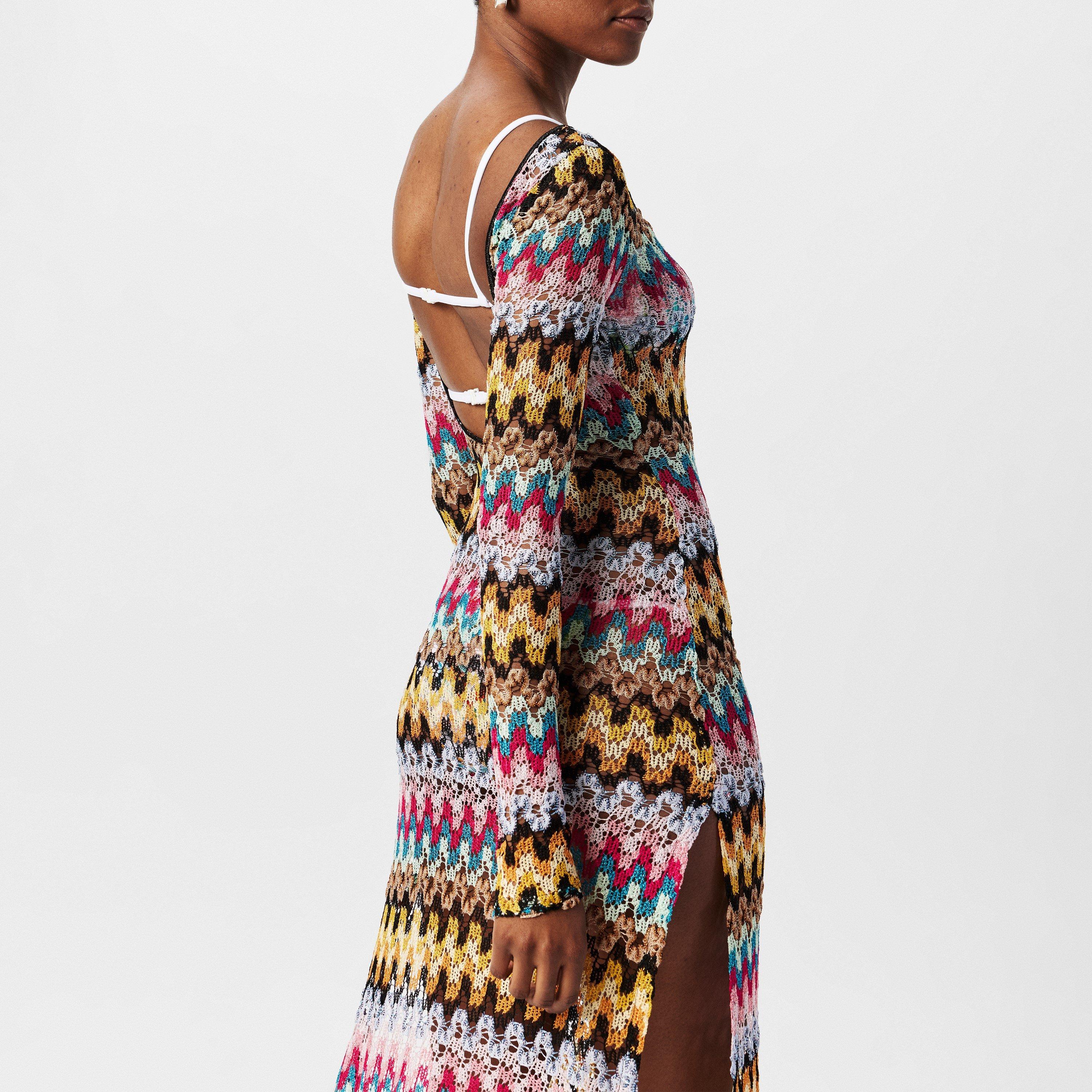 Multi Black - Missoni - Women's Maxi Dress - 3