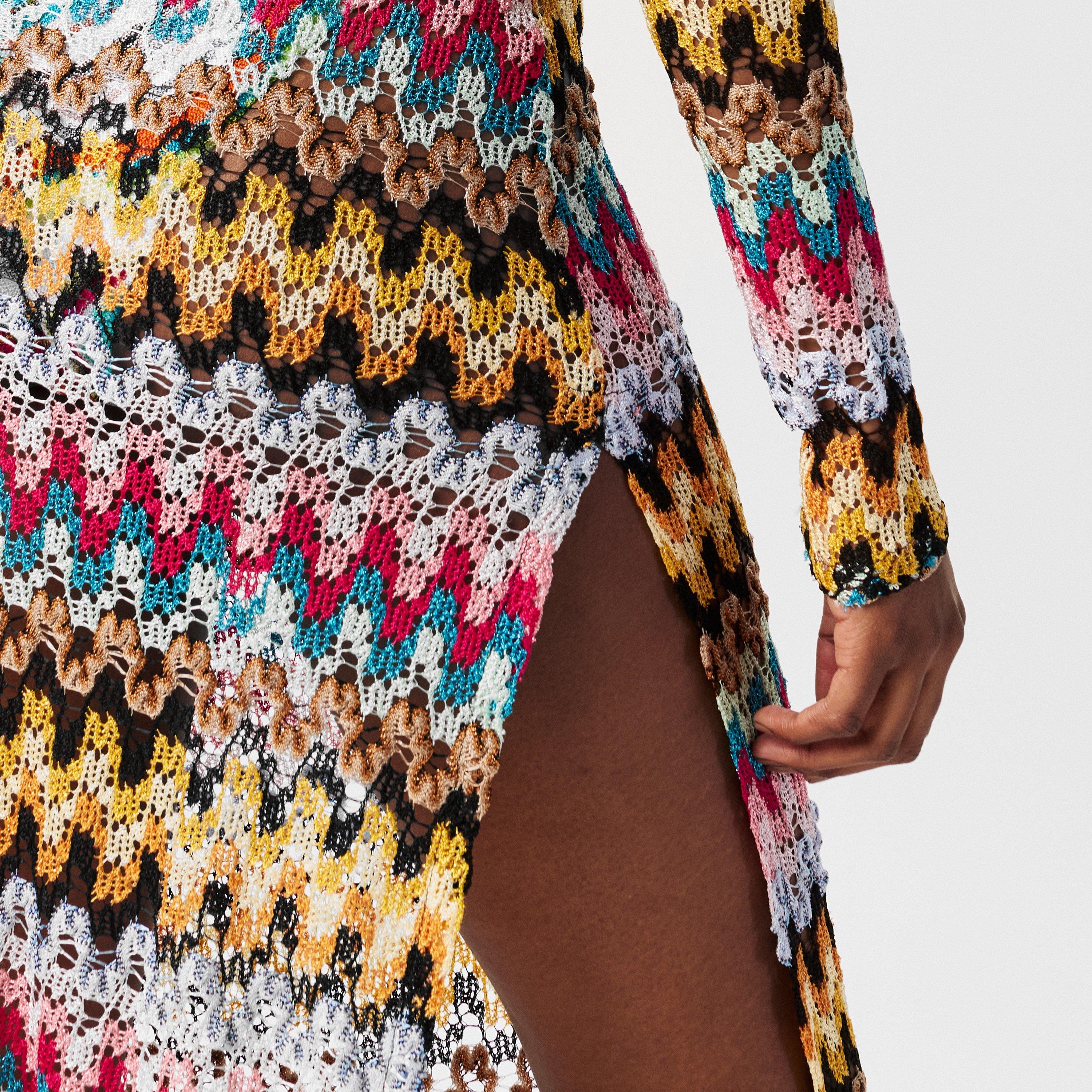 Multi Black - Missoni - Women's Maxi Dress - 4