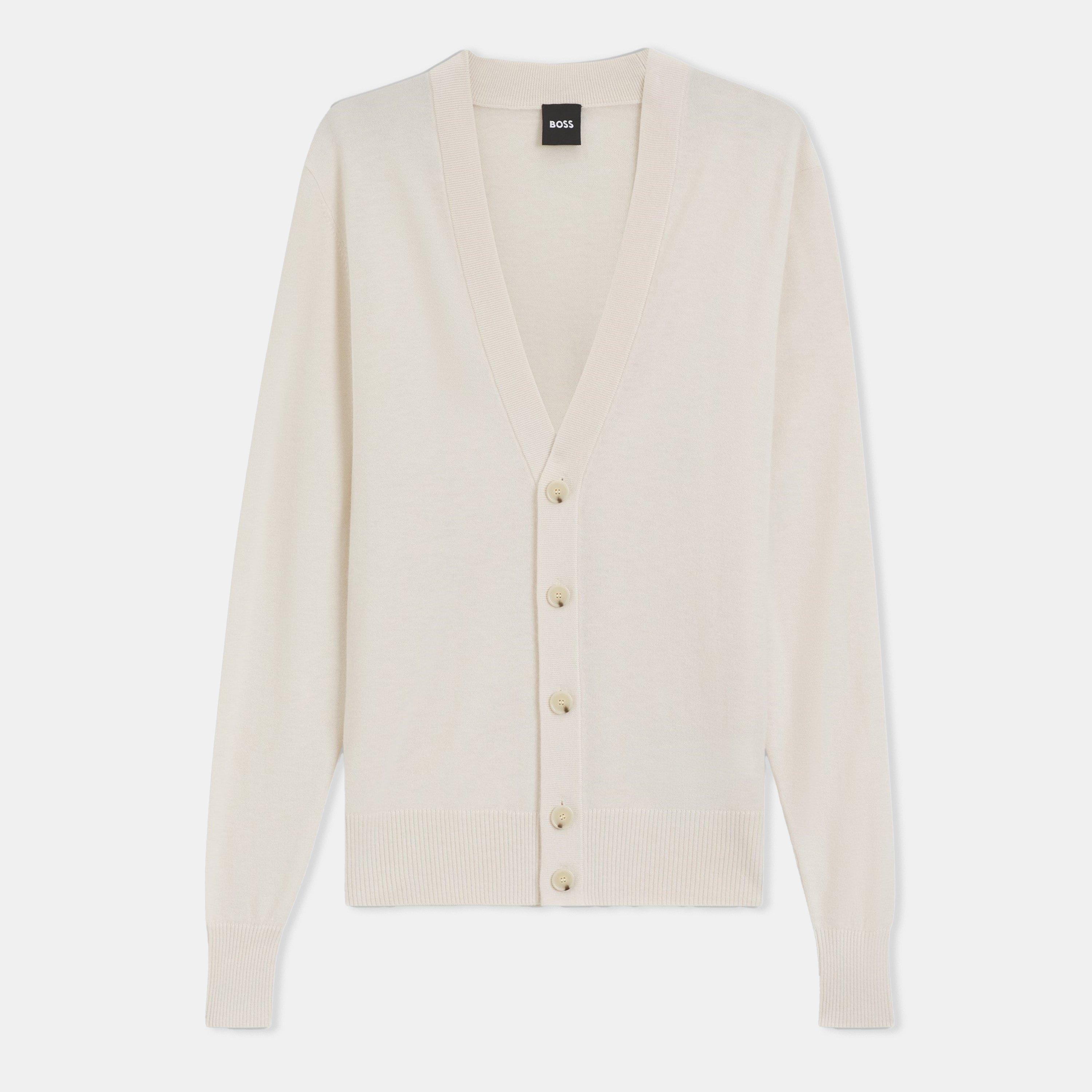 Boss Men's Double Breasted Jelso Relaxed-fit Cardigan