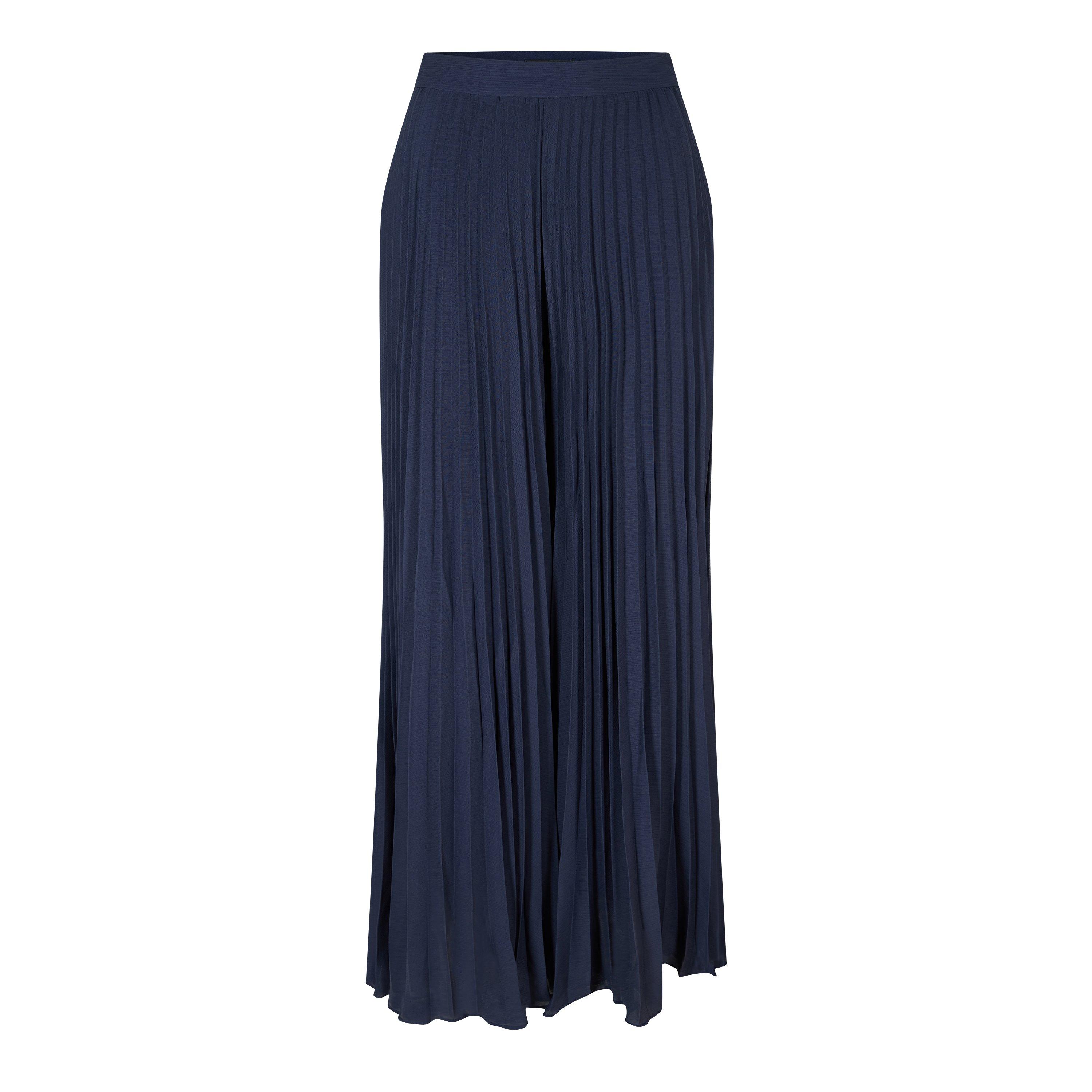 Ted Baker Women's Pleated Trousers - Dk-Blue - 12 (M)