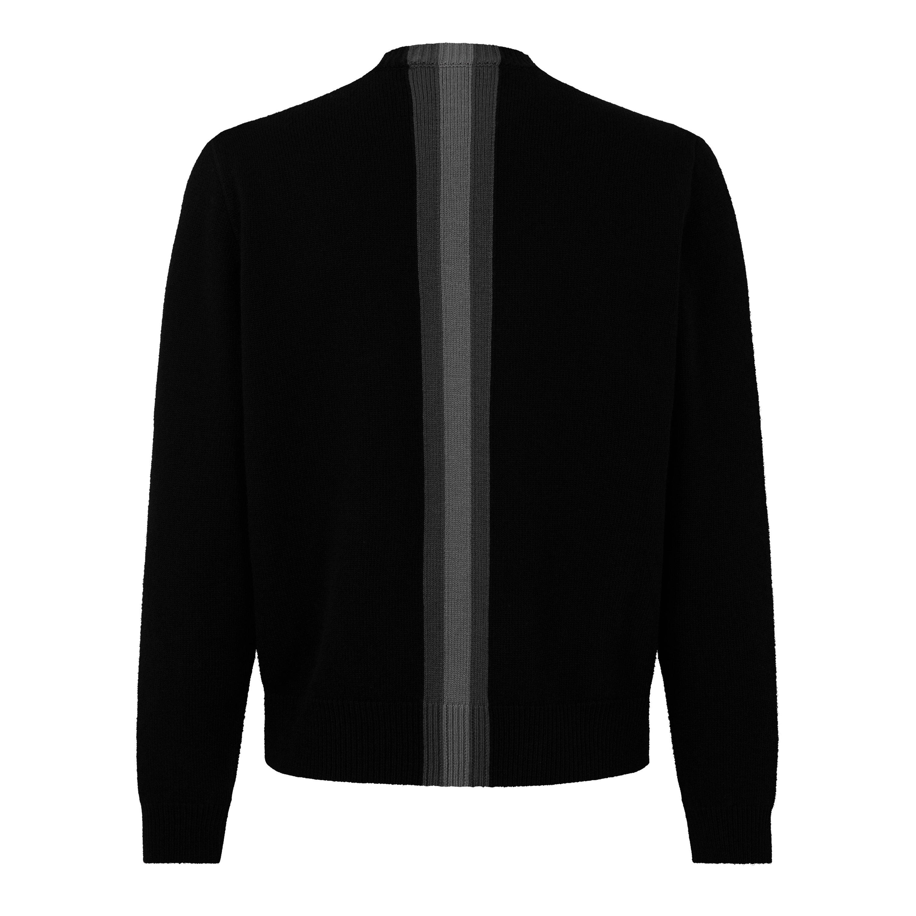 Black/Grey - Gucci - Gucci Tonal Web Knit Sn64 - 2