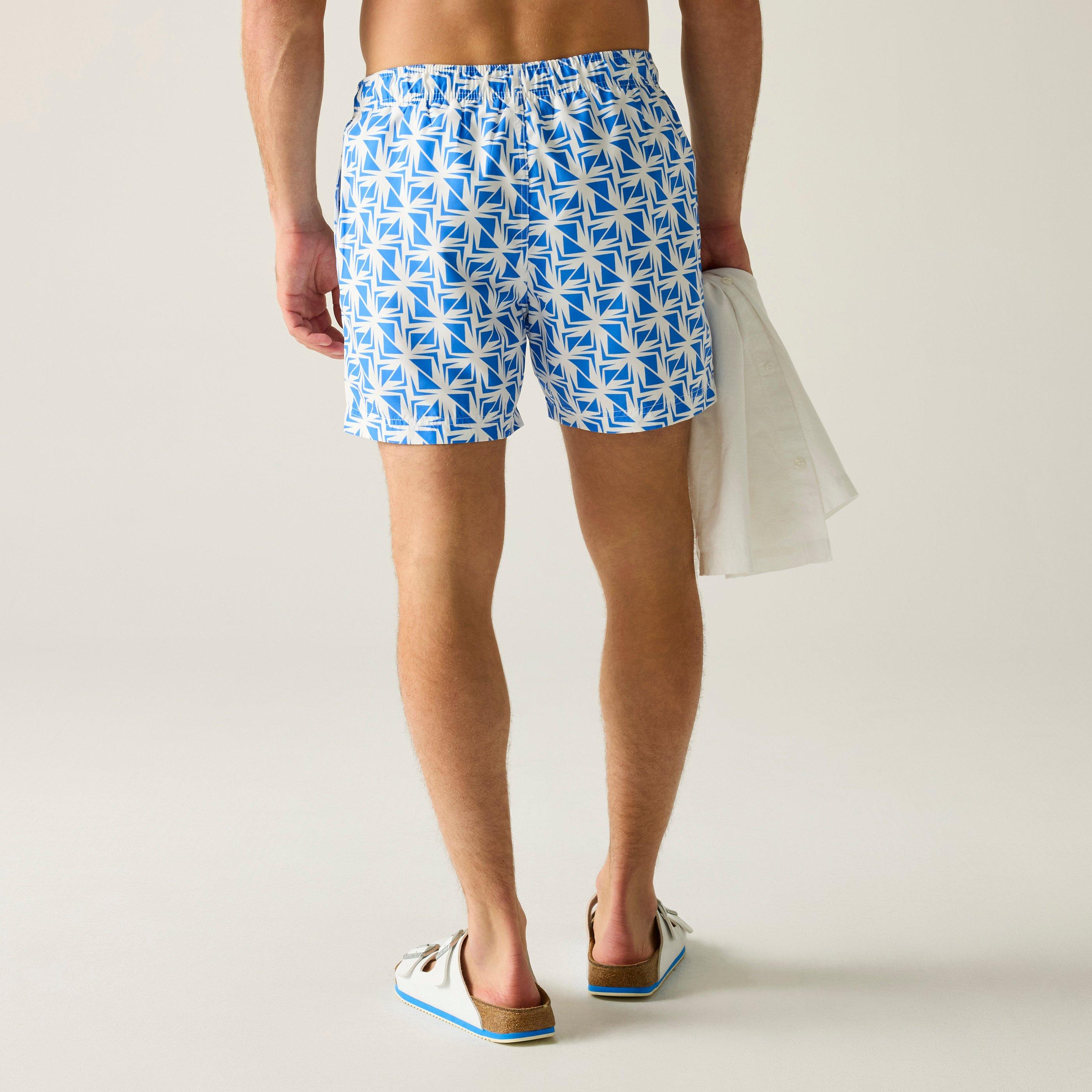 Wht/Scblgeo - Regatta - Loras Swimming Shorts - 2