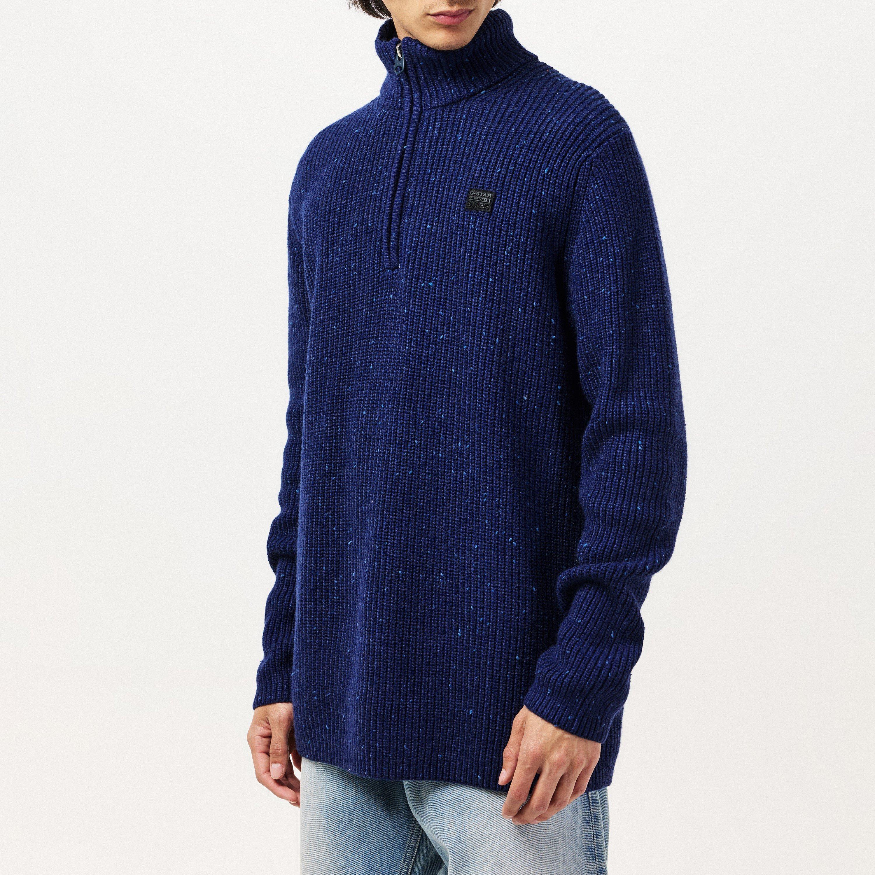 Imperial Blue - G Star - Men's G-Star Skipper Crew Neck Jumper - 3