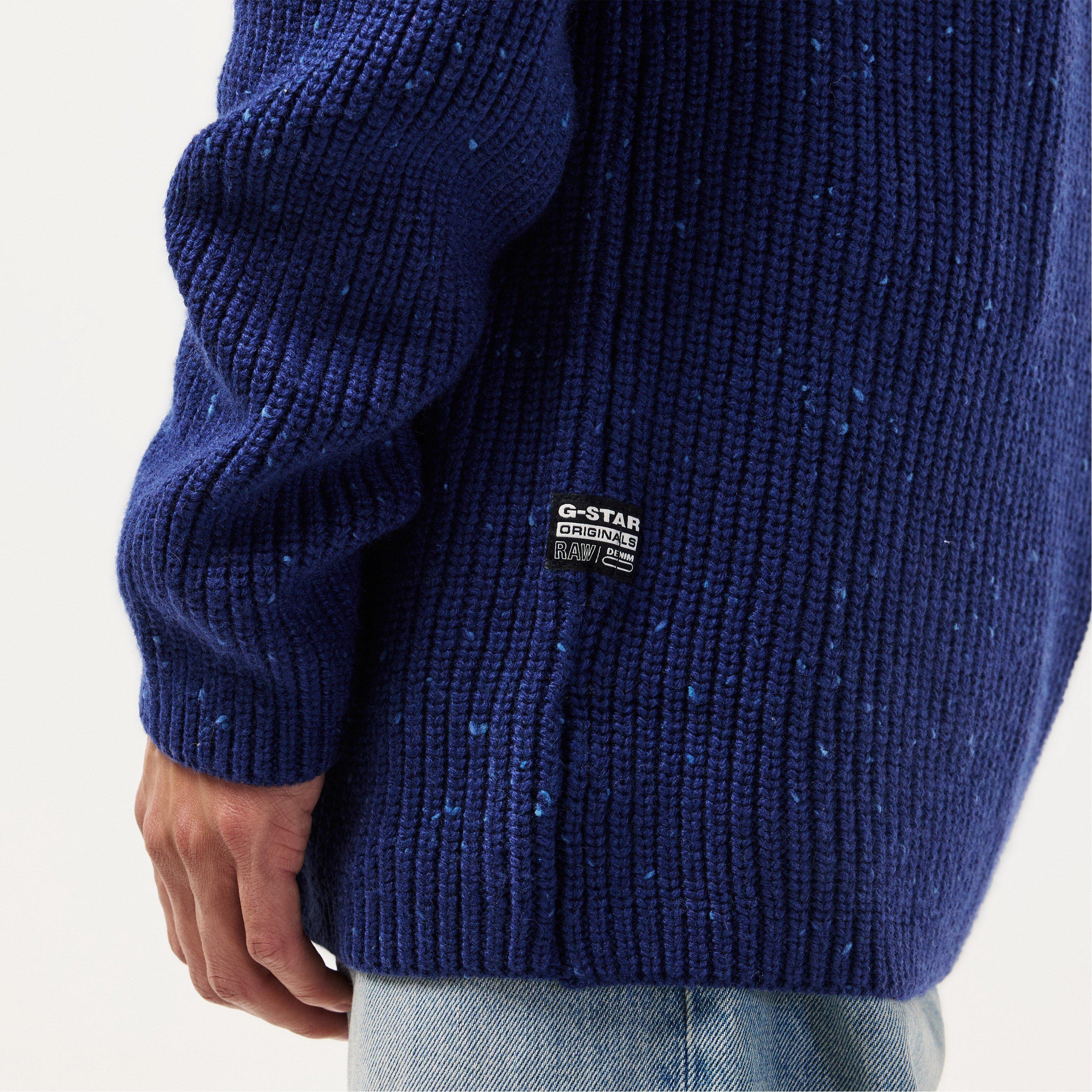 Imperial Blue - G Star - Men's G-Star Skipper Crew Neck Jumper - 5