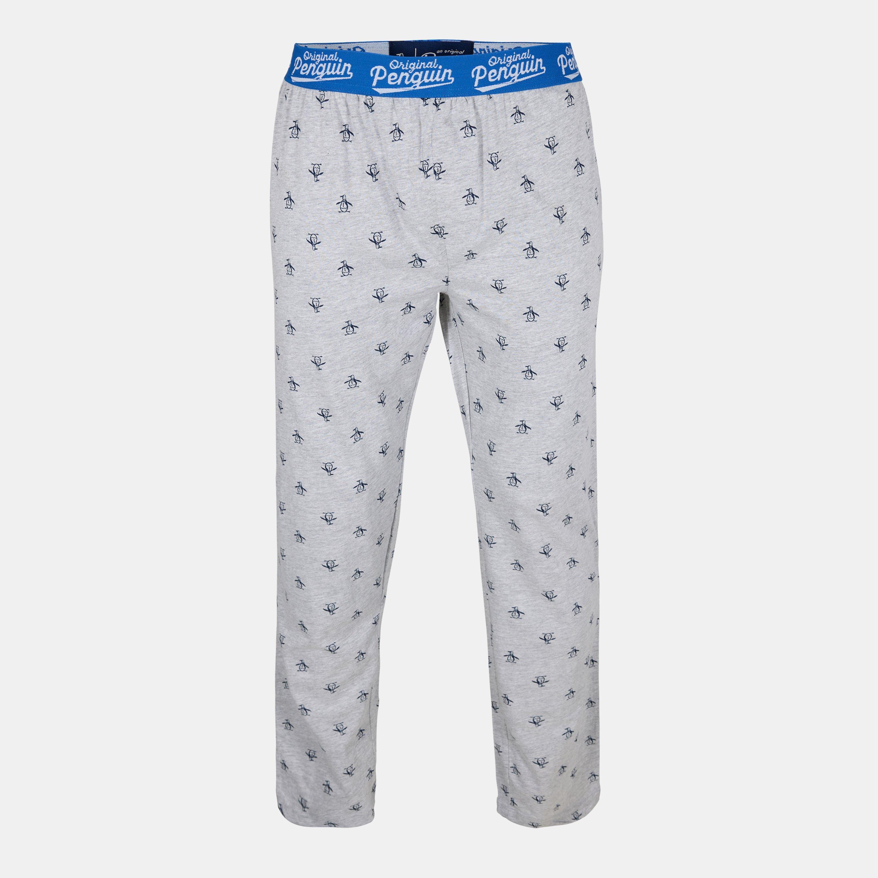 Grey - Original Penguin - Men's Pyjama Trousers - 1