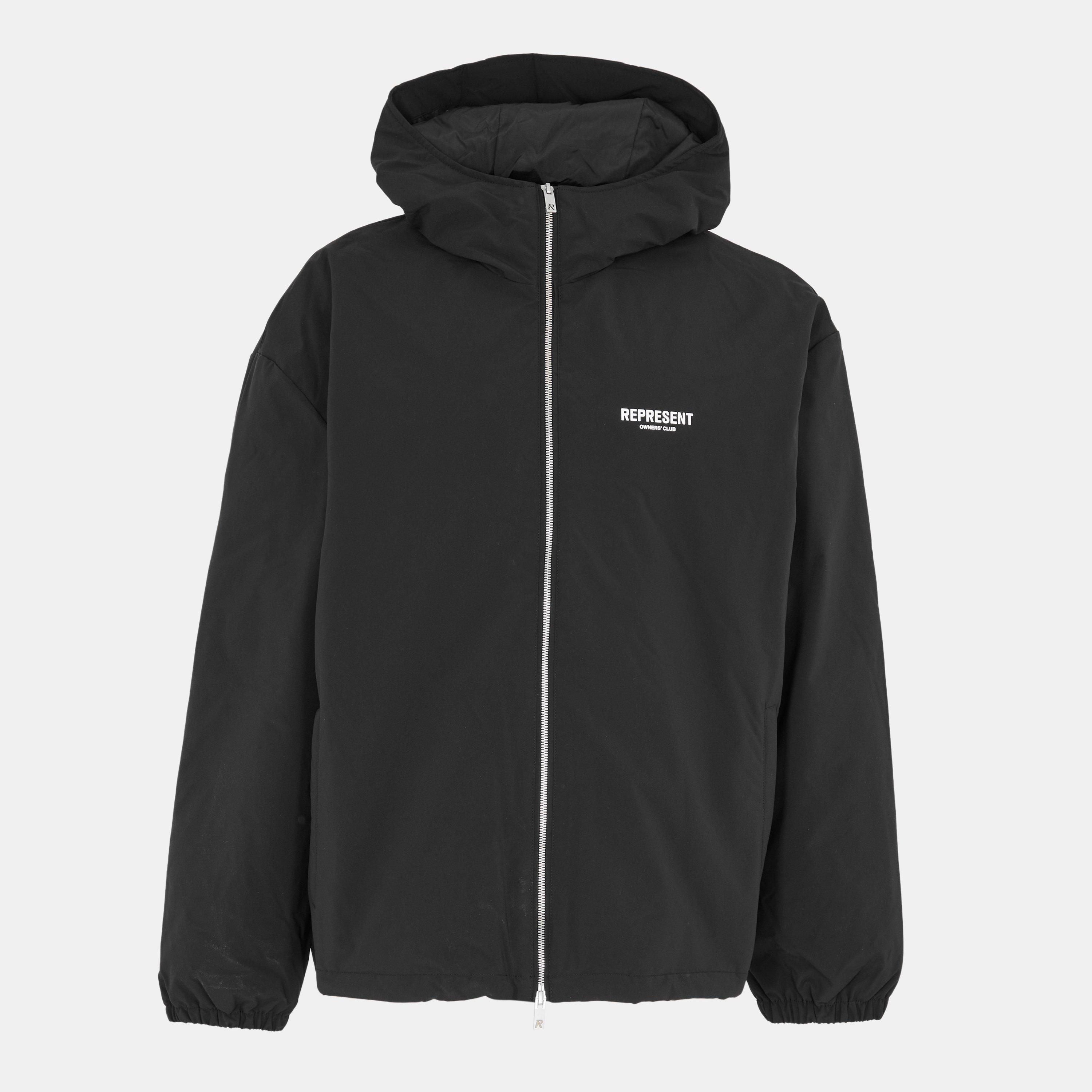 Represent Men's Weather Resistant Windbreaker - Black - M
