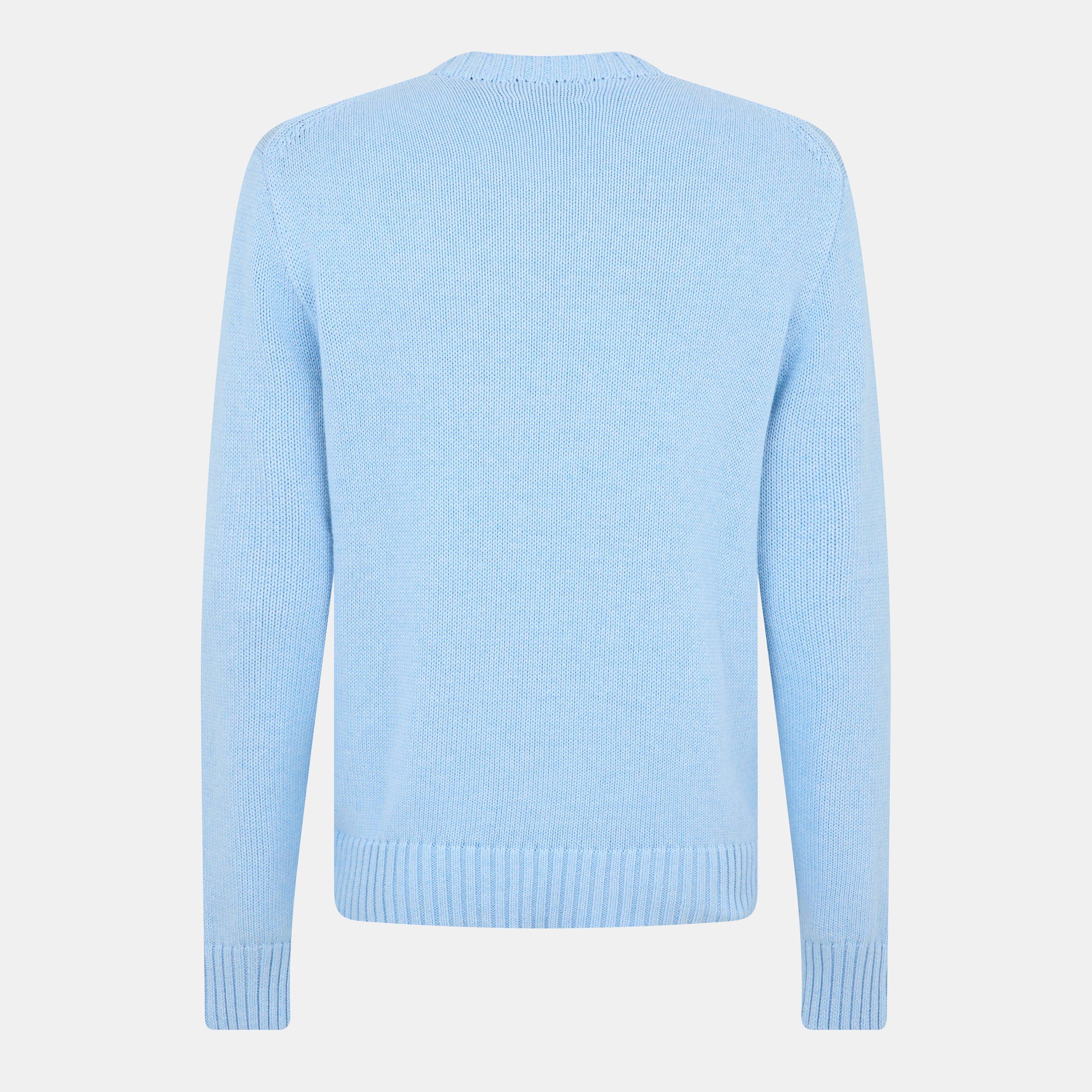 Ocean Pearl - Polo Ralph Lauren - Men's Holiday Bear Knitted Crew Neck Jumper - 2