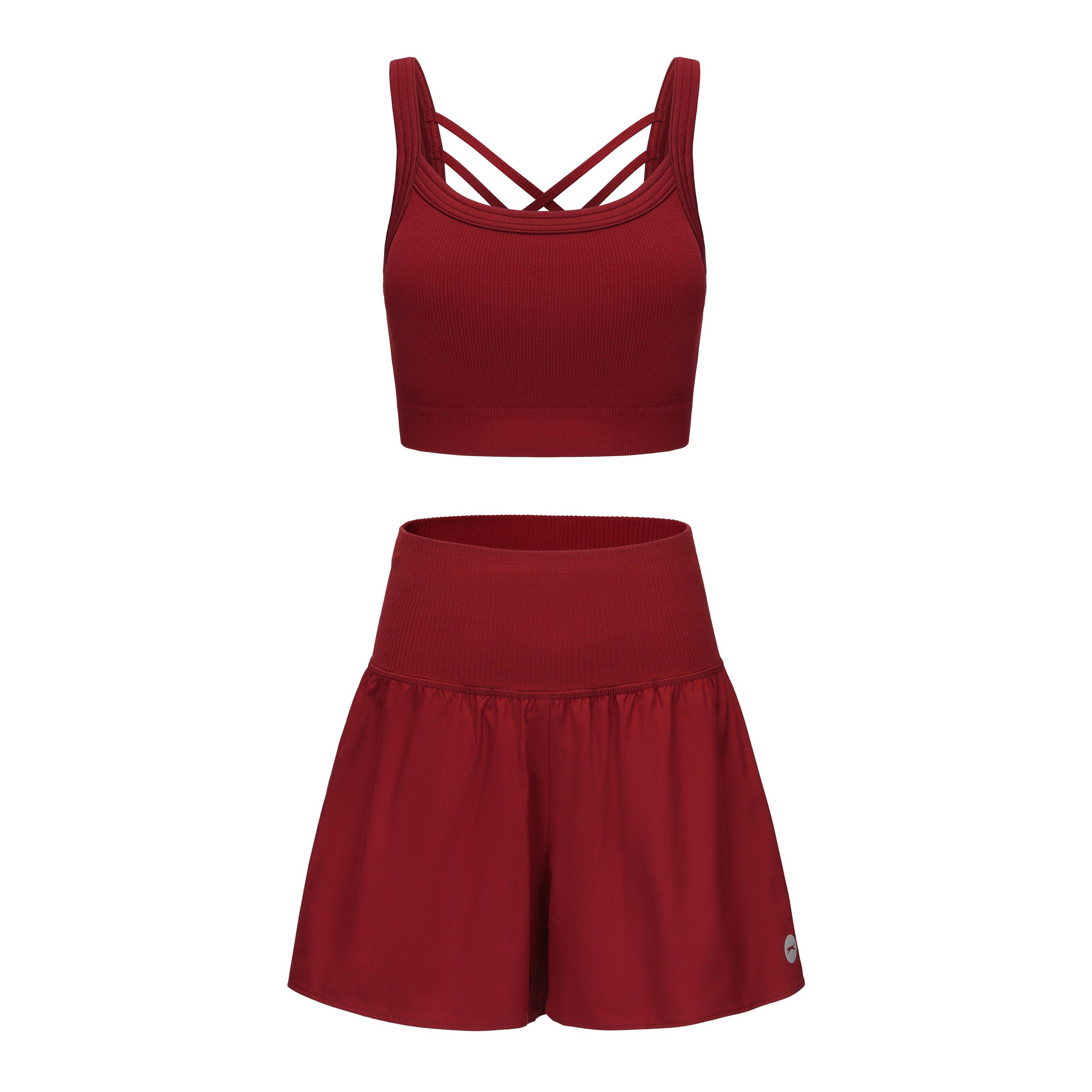 Slazenger Bra Shorts Set Womens