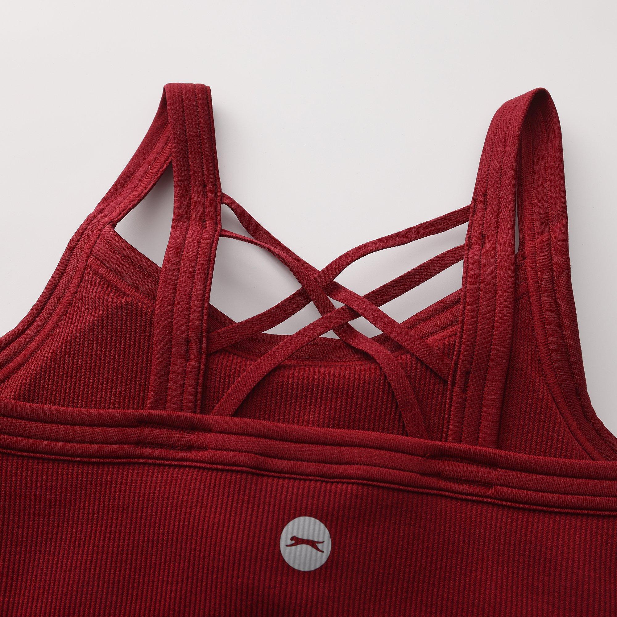 Tibetan Red - Slazenger - Bra Shorts Set Womens - 8