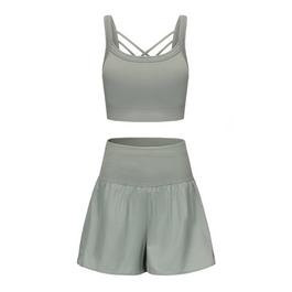 Slazenger Bra Shorts Set Womens