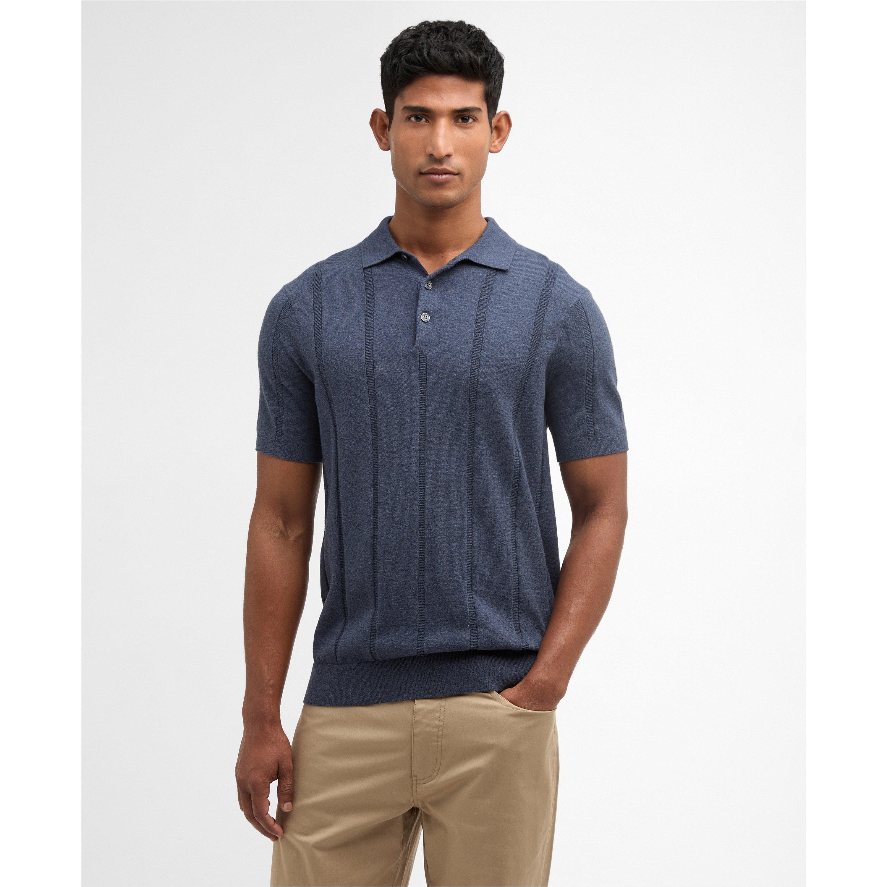 Navy NY91 - Barbour - Mens Wellburn Polo - 2