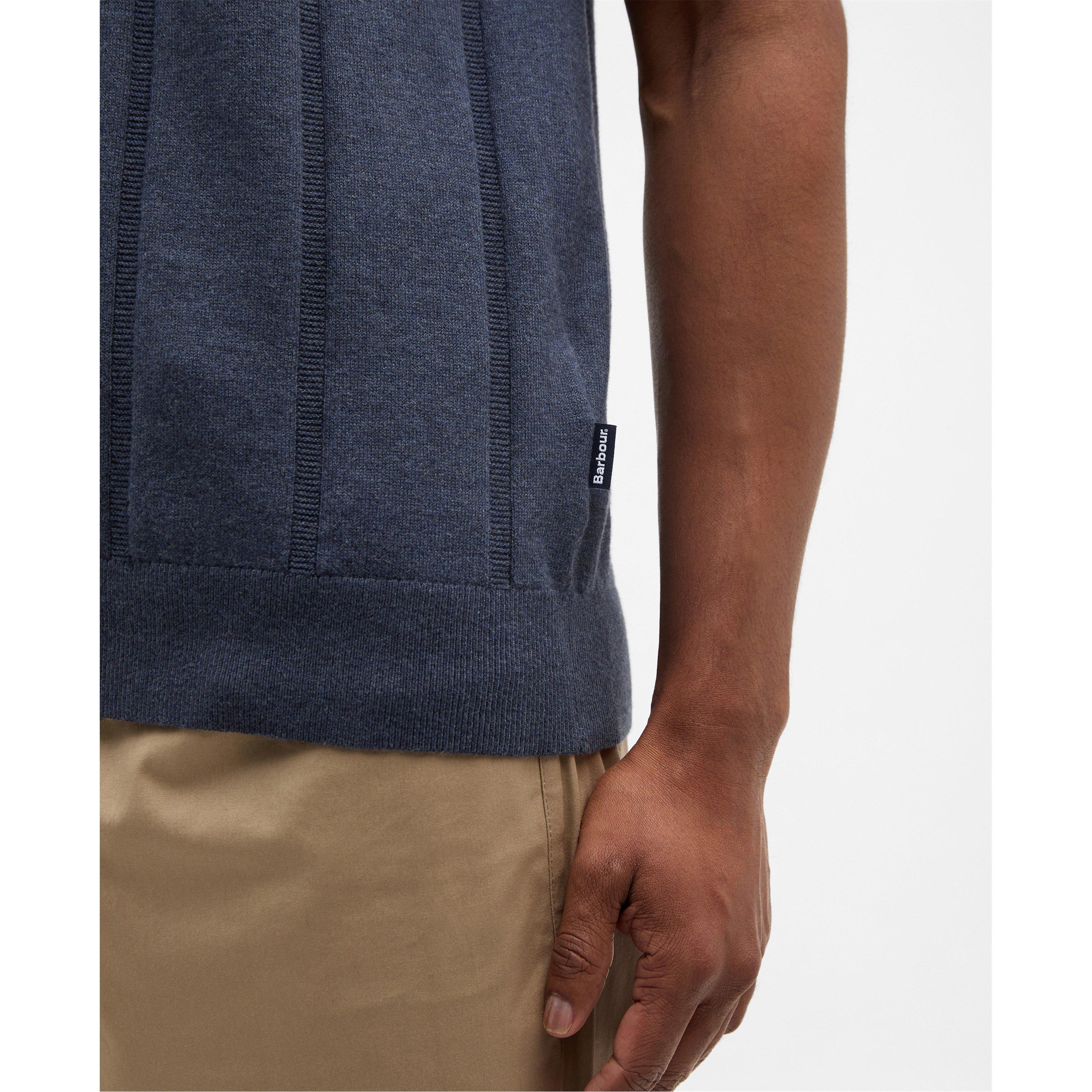 Navy NY91 - Barbour - Mens Wellburn Polo - 5
