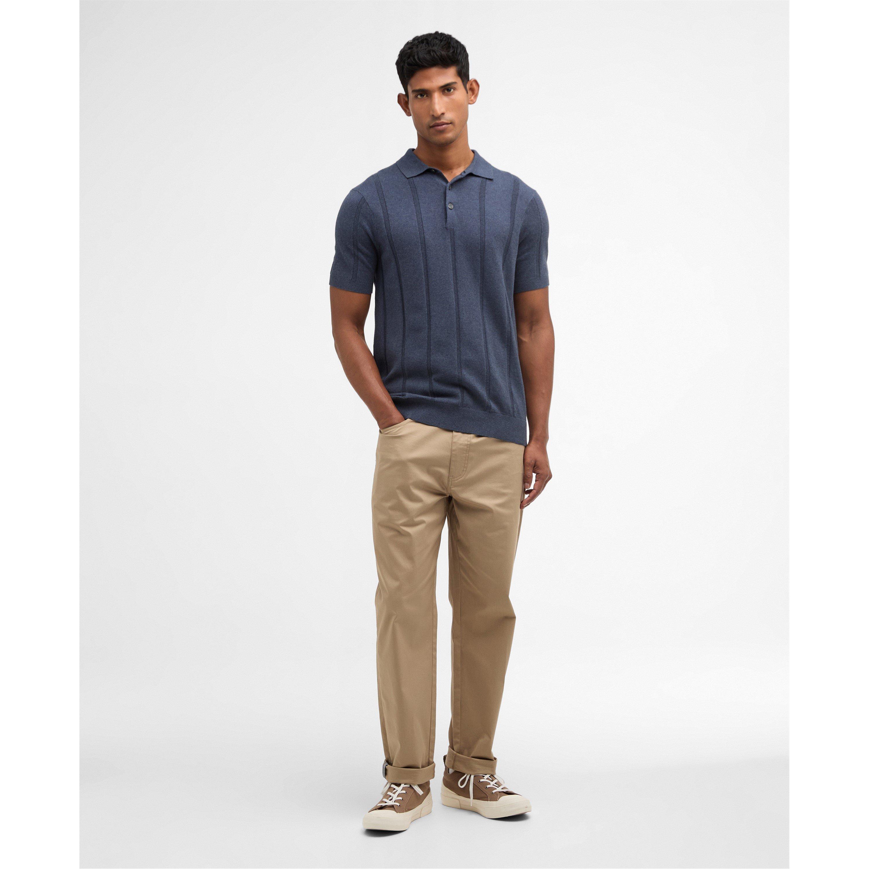 Navy NY91 - Barbour - Mens Wellburn Polo - 6