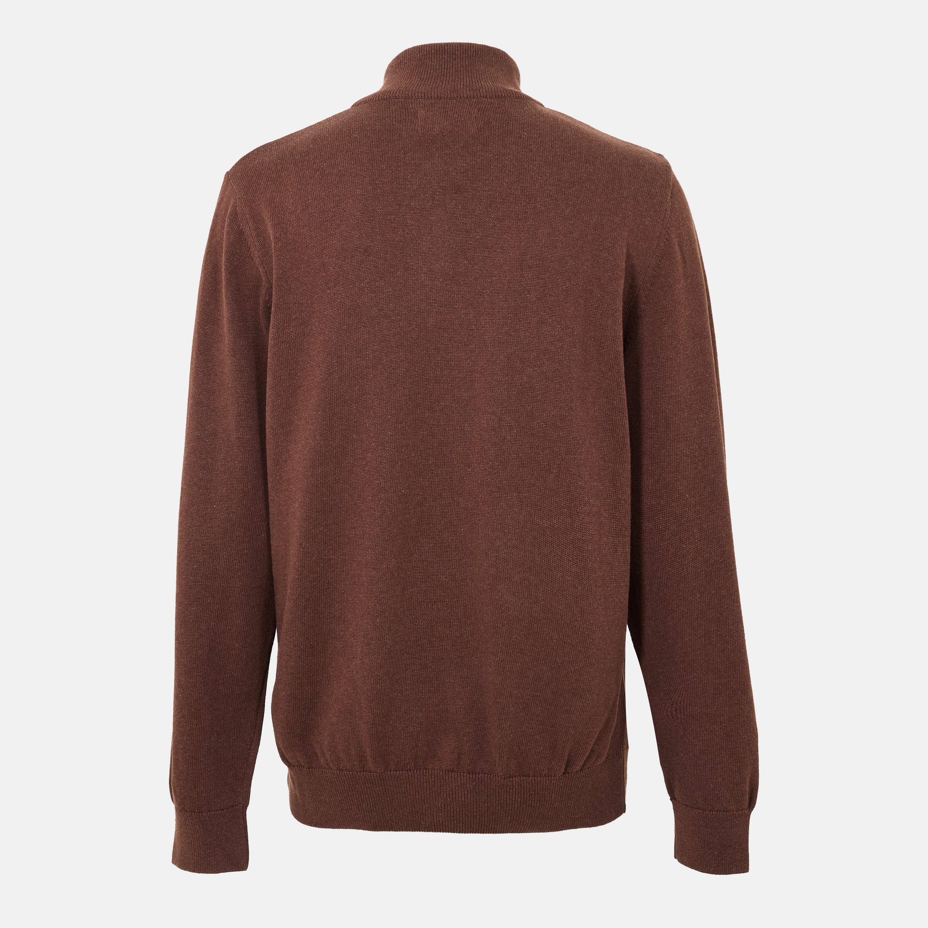 Umber BR38 - Barbour - Mens Half-Zip Jumper - 2