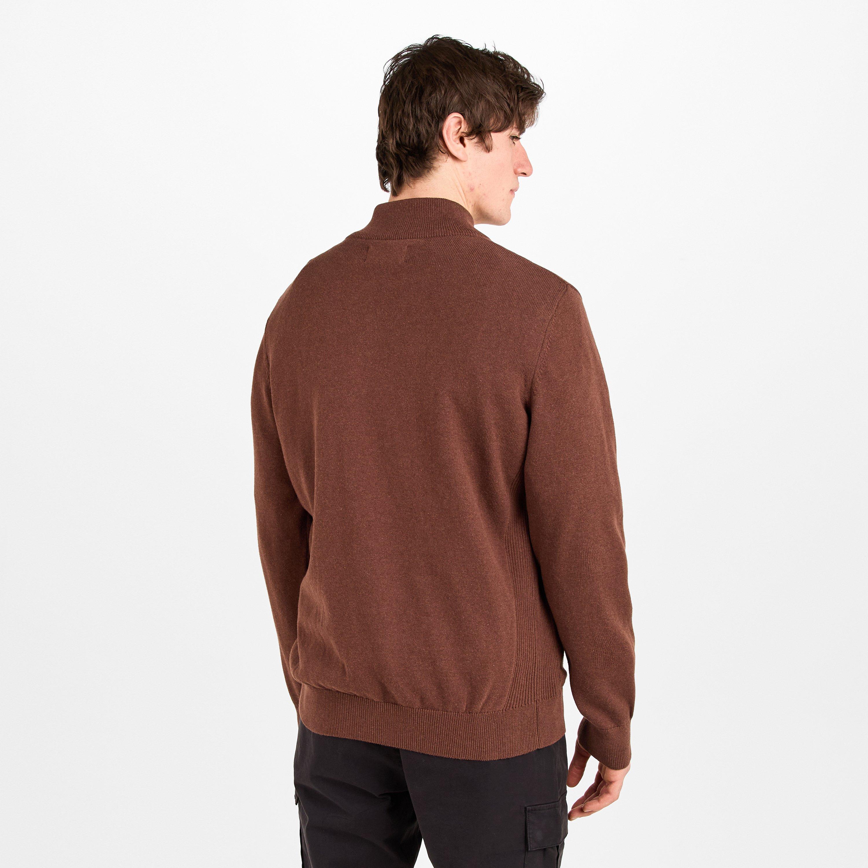 Umber BR38 - Barbour - Mens Half-Zip Jumper - 4