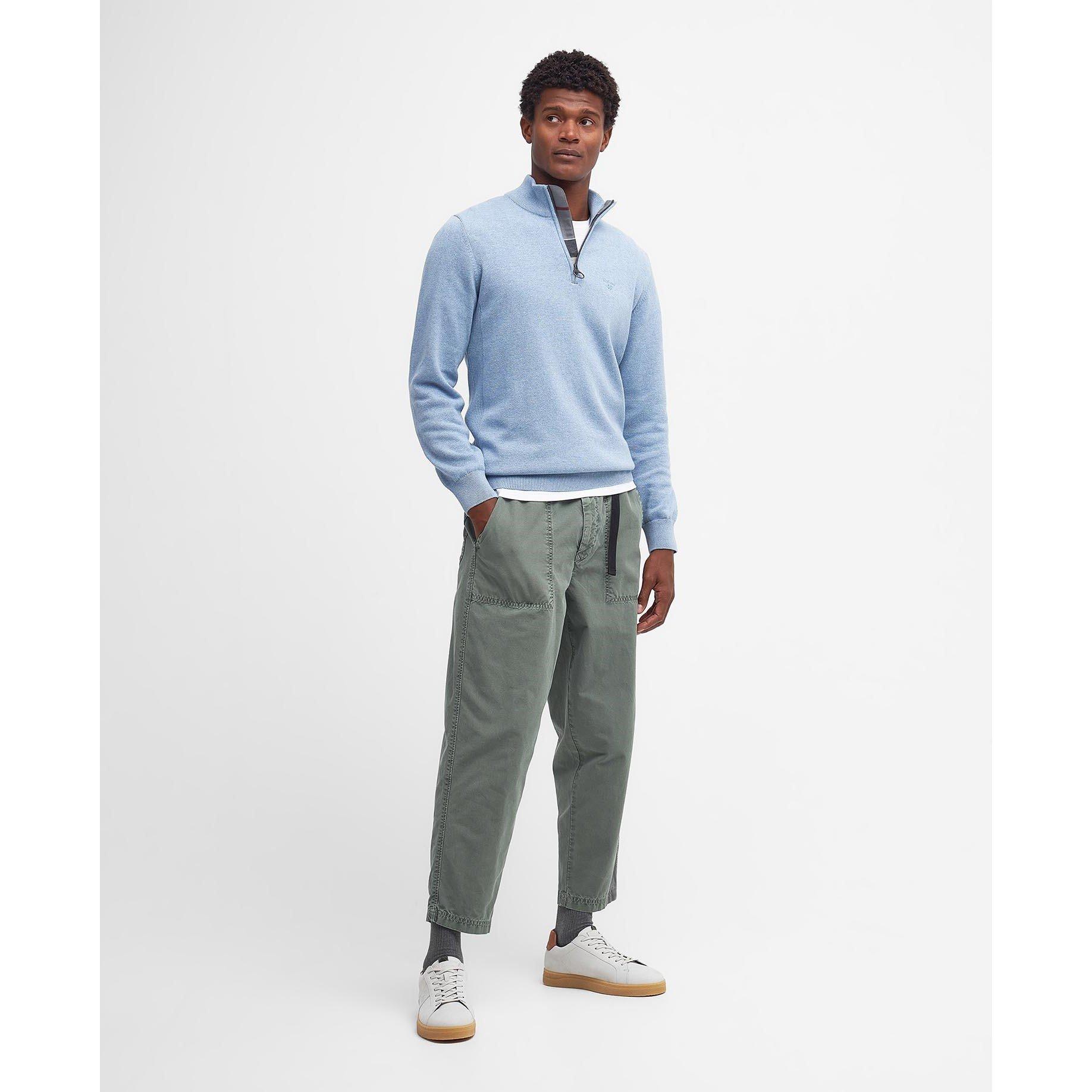 Drk Chmbry BL14 - Barbour - Mens Half-Zip Jumper - 4