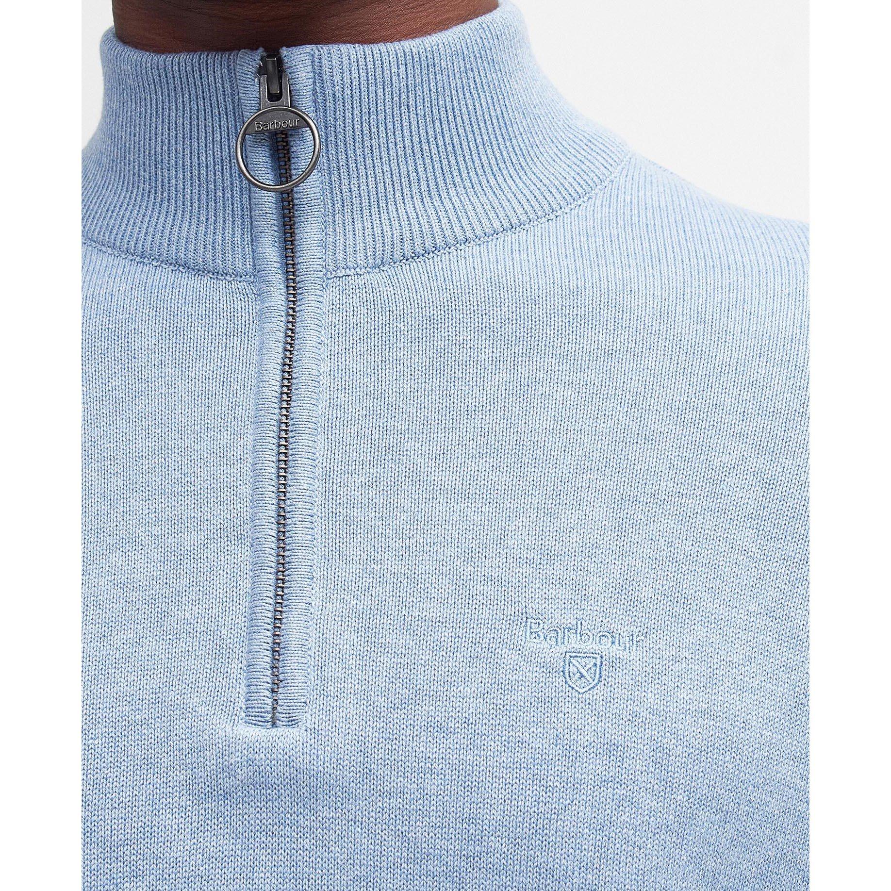 Drk Chmbry BL14 - Barbour - Mens Half-Zip Jumper - 5
