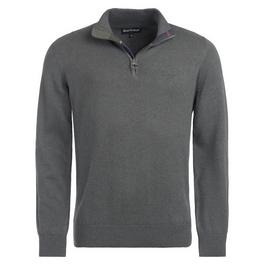 Barbour Cotton Half Zip Jumper