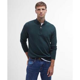 Barbour Cotton Half Zip Jumper