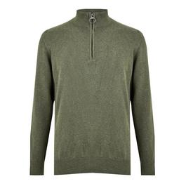 Barbour Cotton Half Zip Jumper