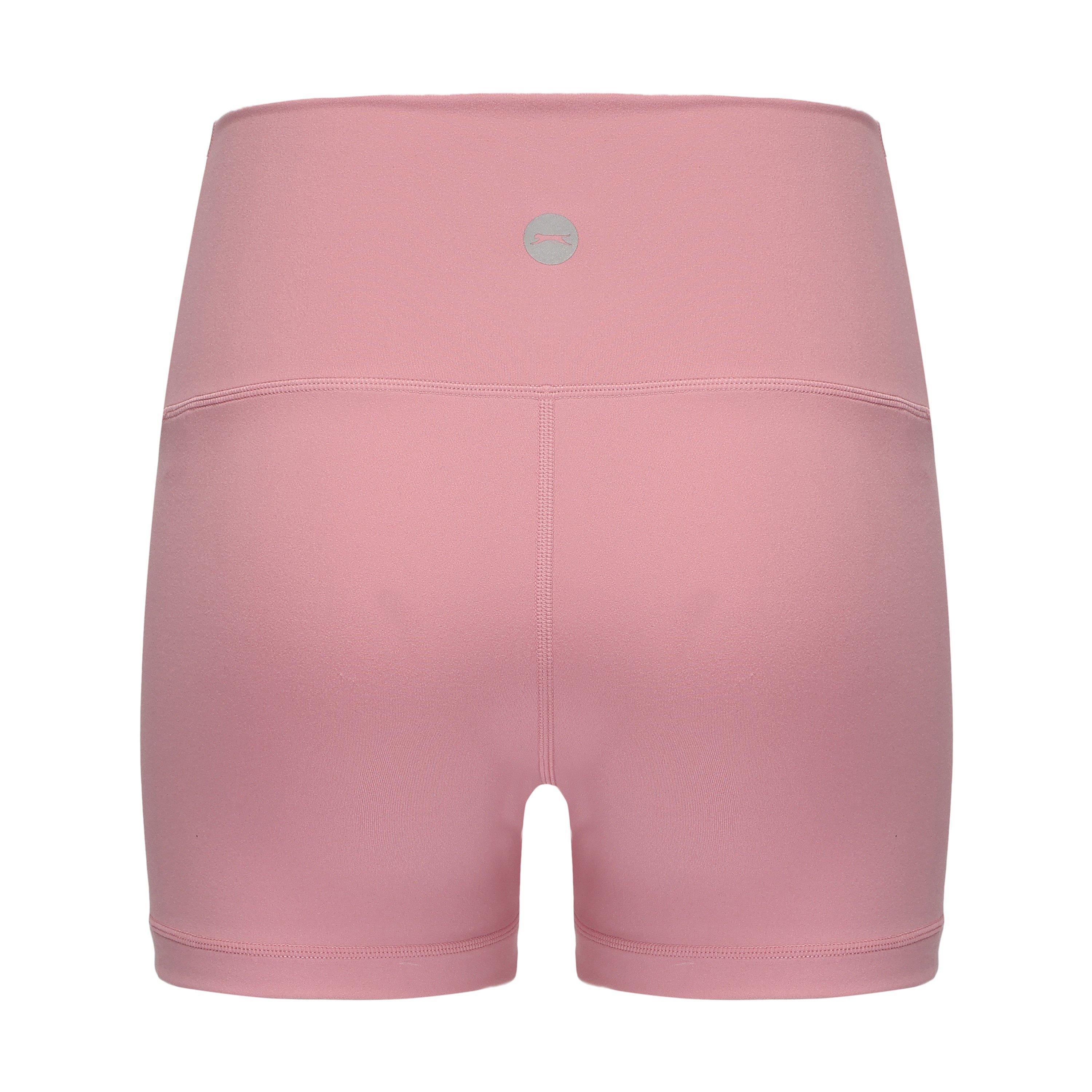Pink/Chocolate - Slazenger - Booty Shorts Womens - 3