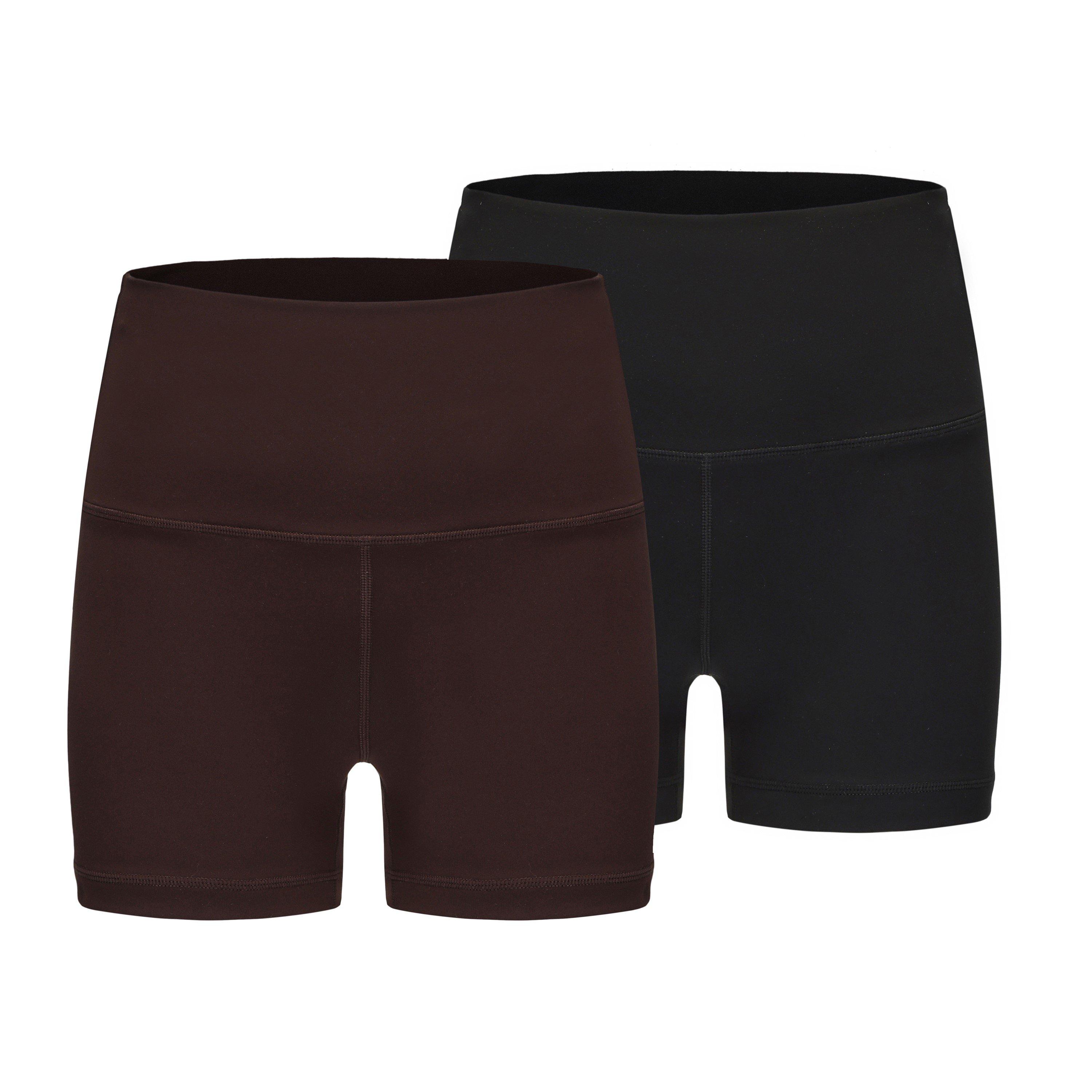Chocolate/Black - Slazenger - Booty Shorts Womens - 1