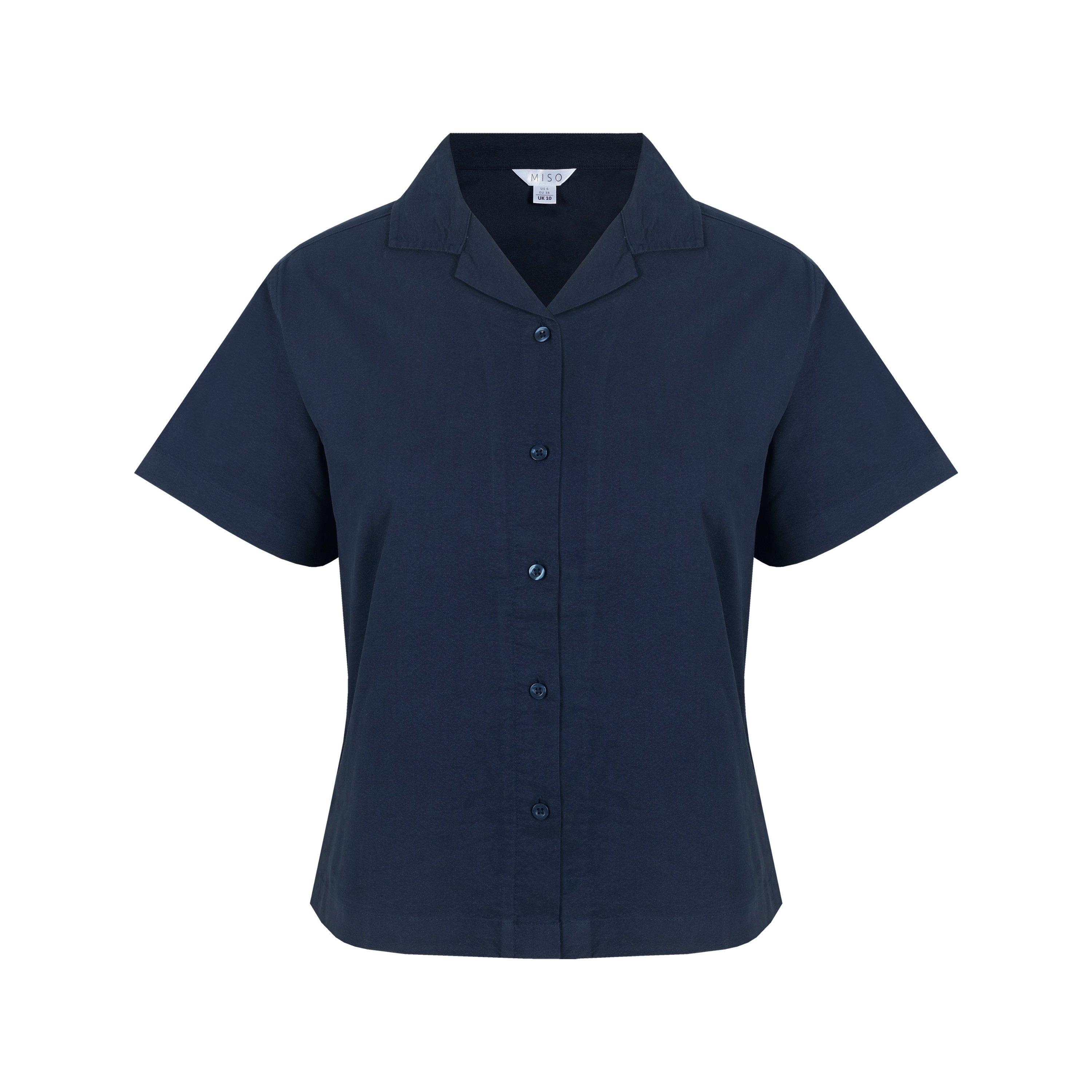 Blu navy - Miso - Oxford Revere Collar Pyjama Set - 4