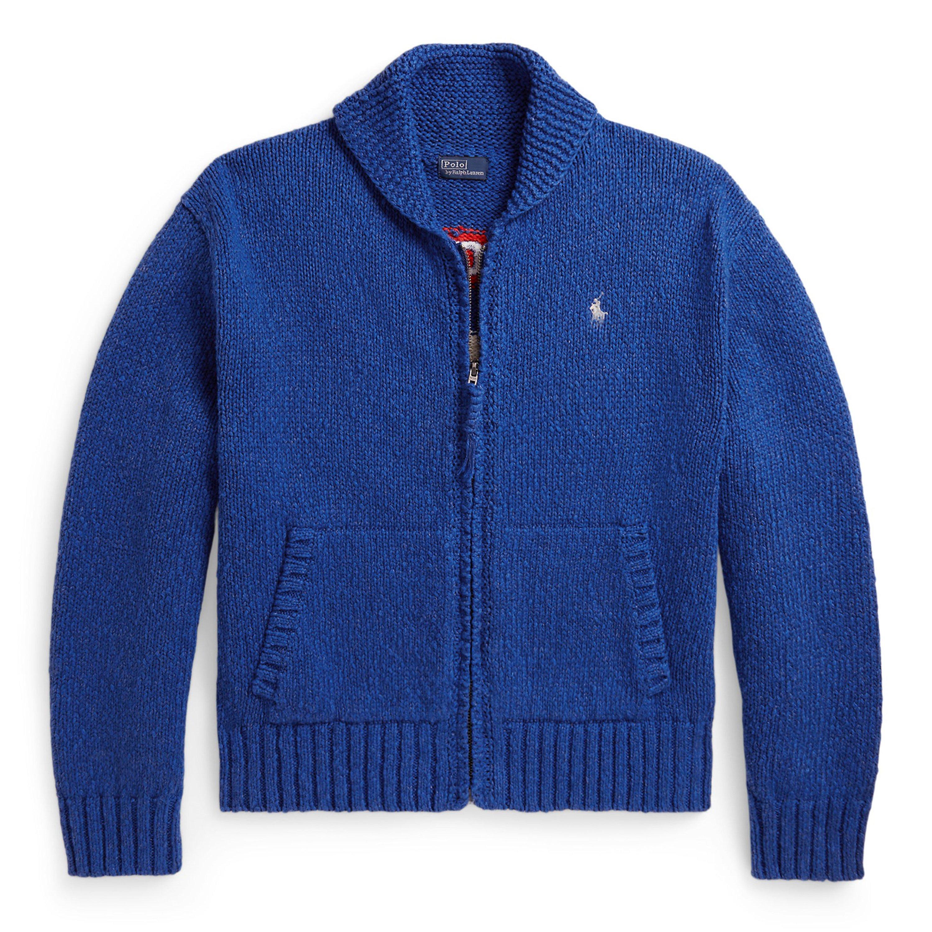 Polo Ralph Lauren Women's Cardigan - Sapphire  - 14 (L)