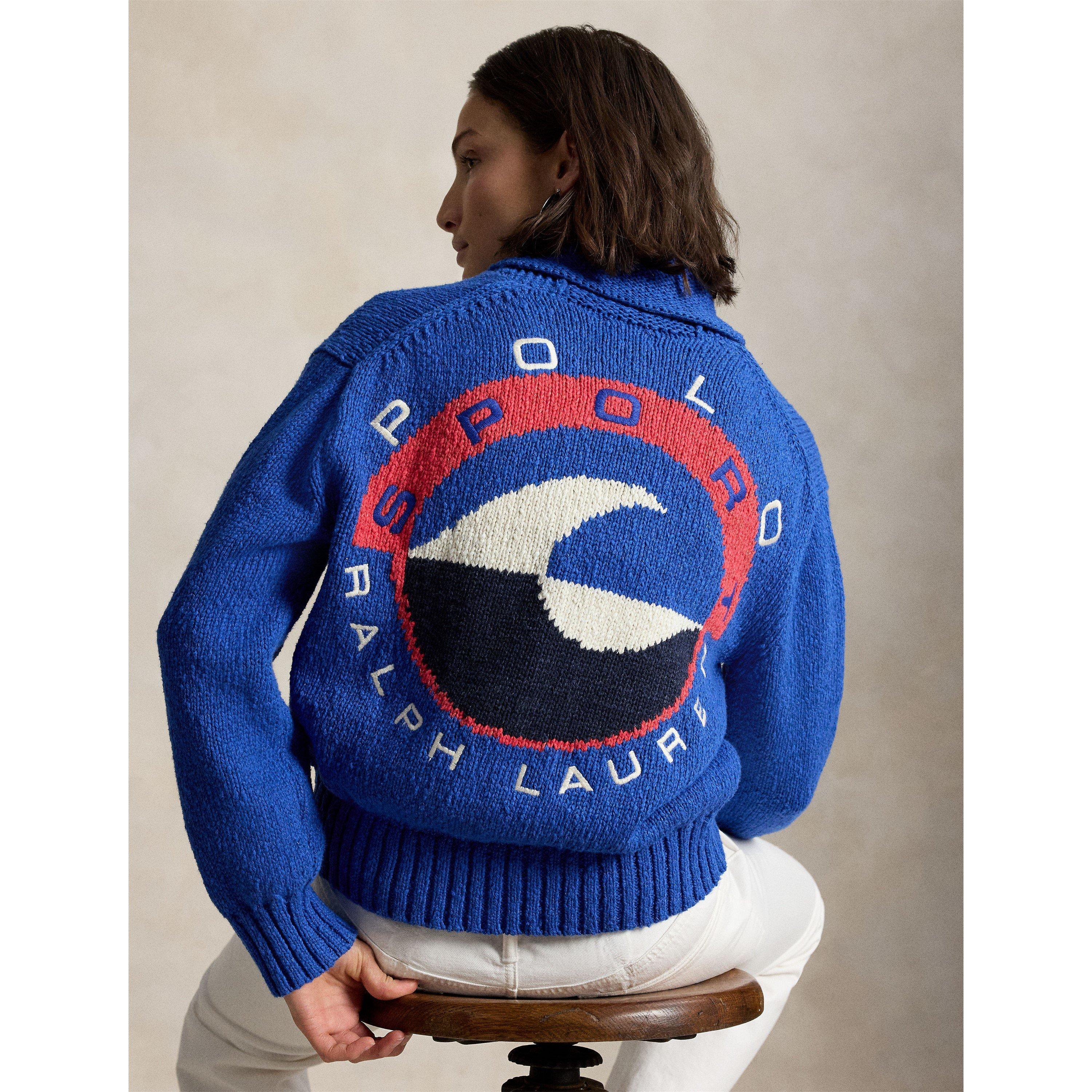 SAPPHIRE MULTI - Polo Ralph Lauren - Women's Cardigan - 4