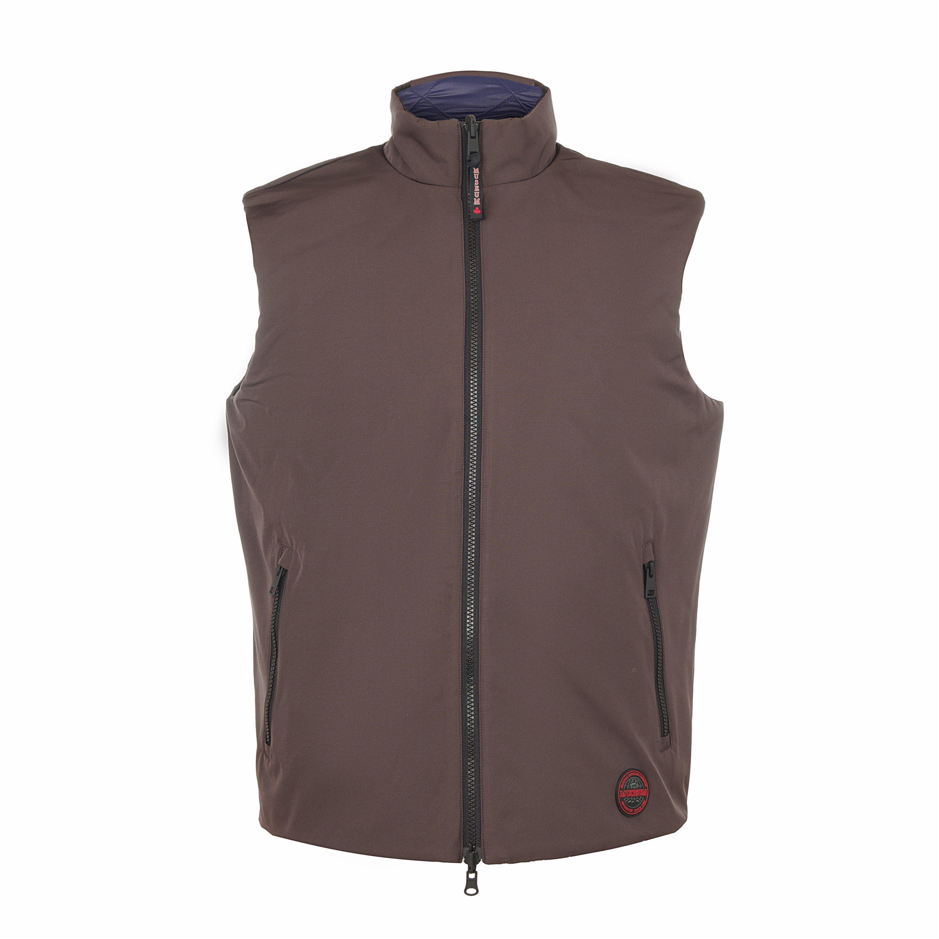 Mulch - Museum - Men's Reversible Quilted Sleeveless Gilet - 1