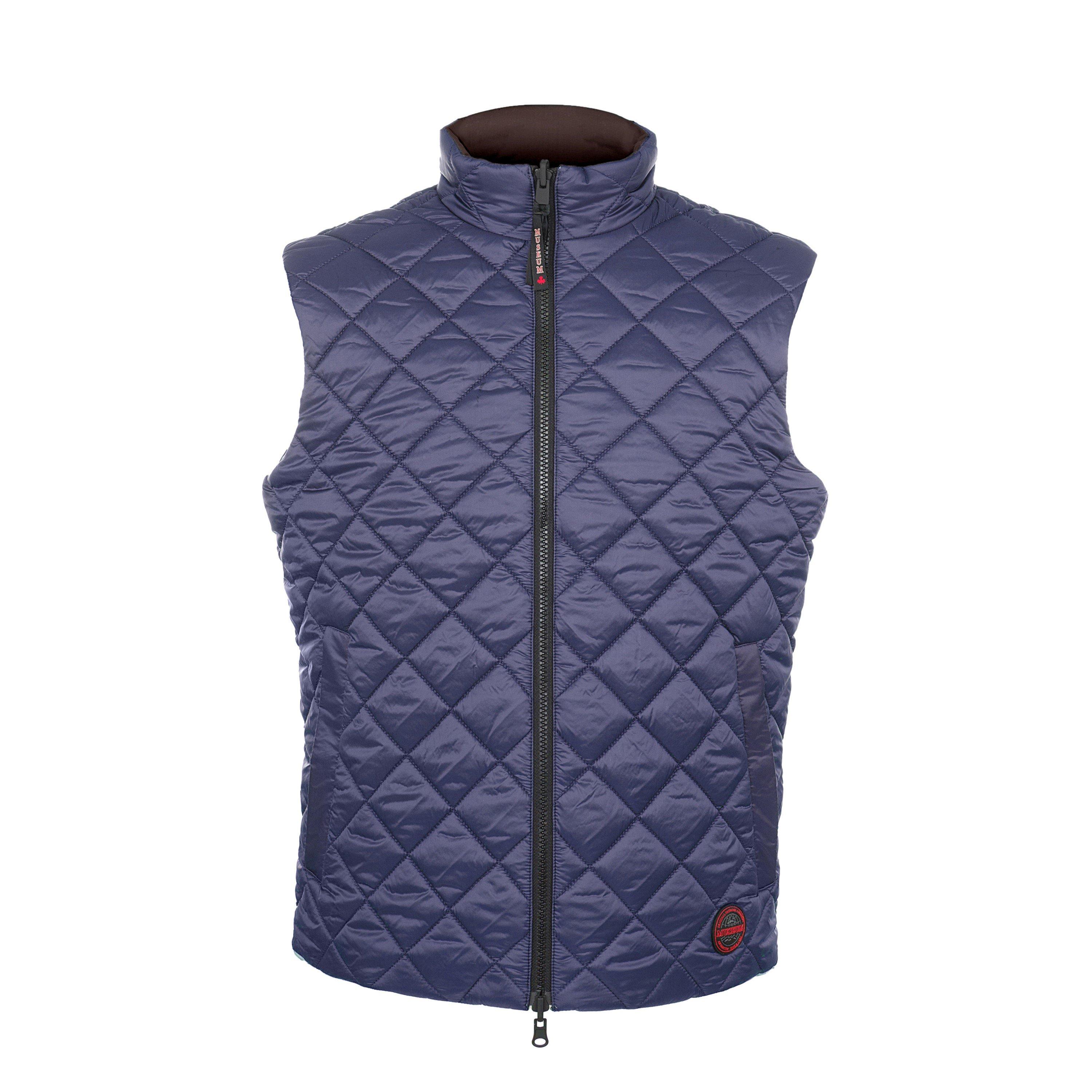 Mulch - Museum - Men's Reversible Quilted Sleeveless Gilet - 5