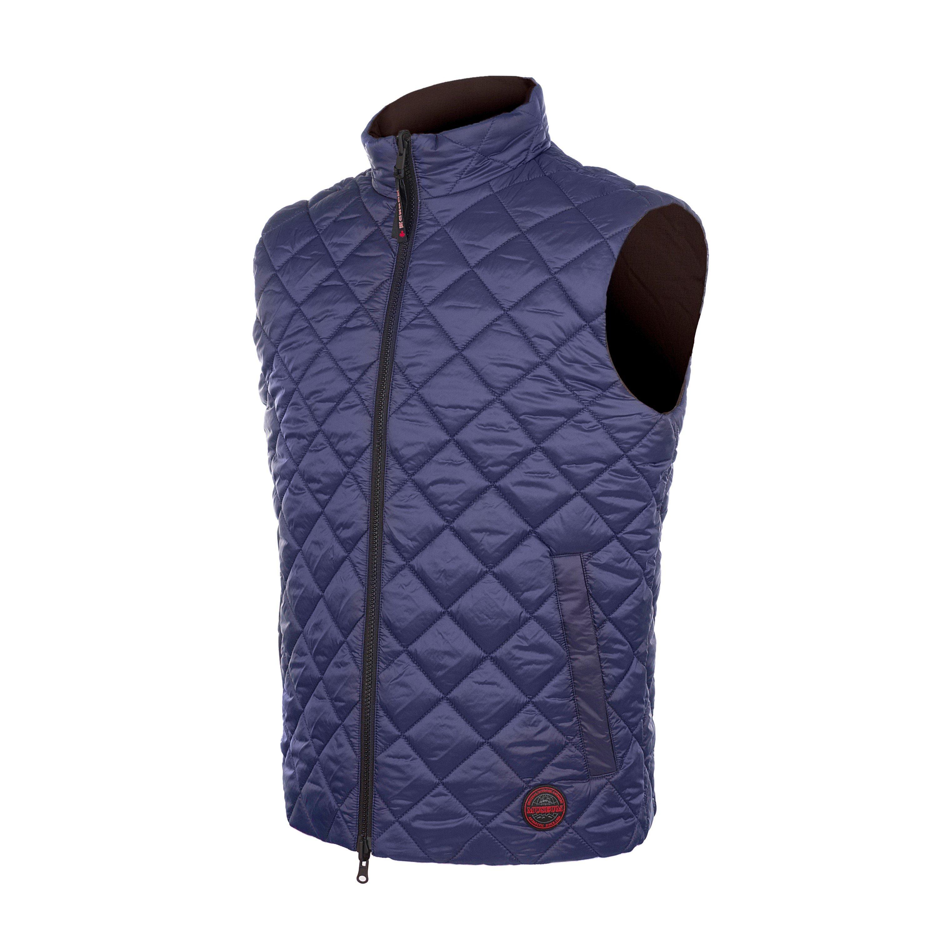 Mulch - Museum - Men's Reversible Quilted Sleeveless Gilet - 7