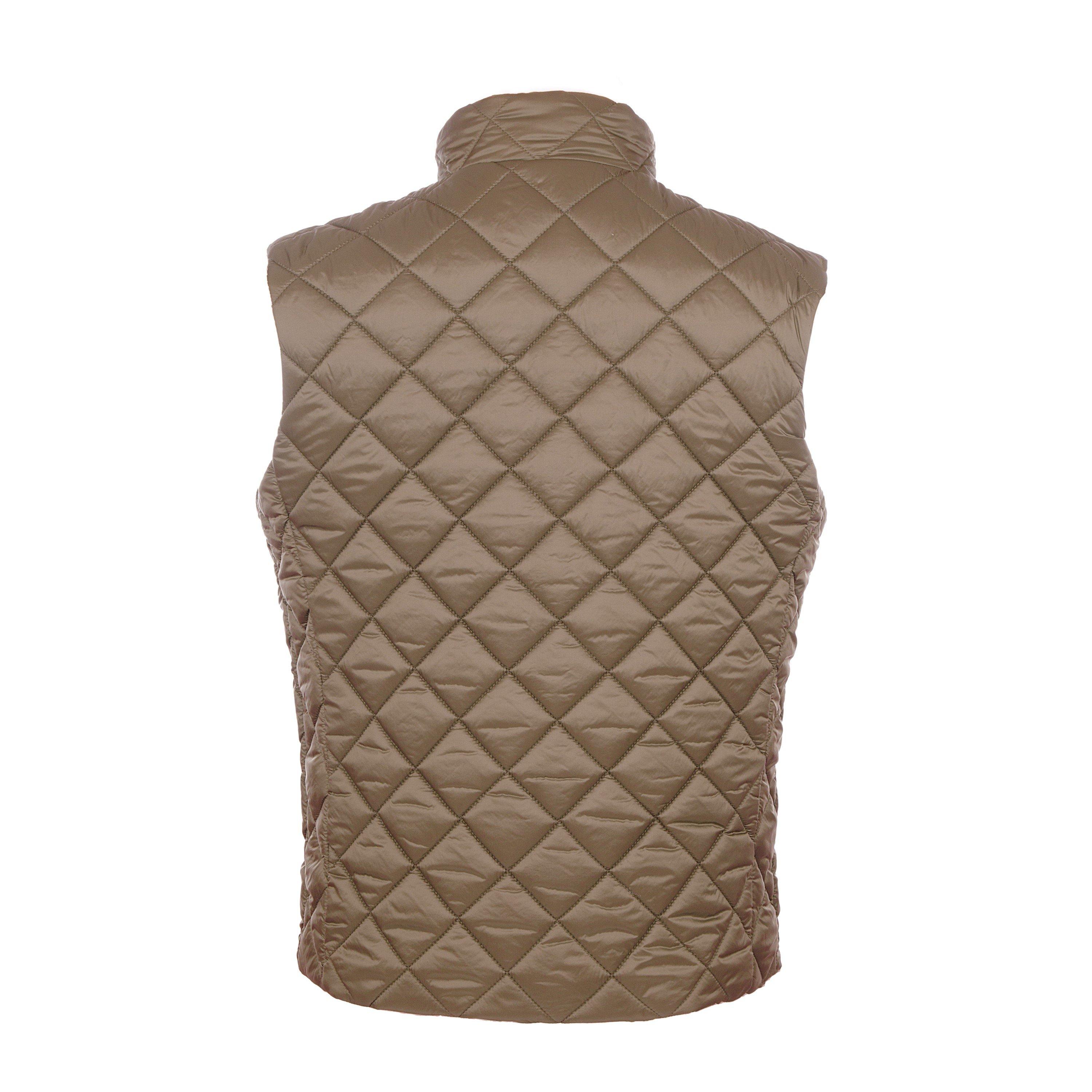Blu scuro - Museum - Men's Reversible Quilted Sleeveless Gilet - 6