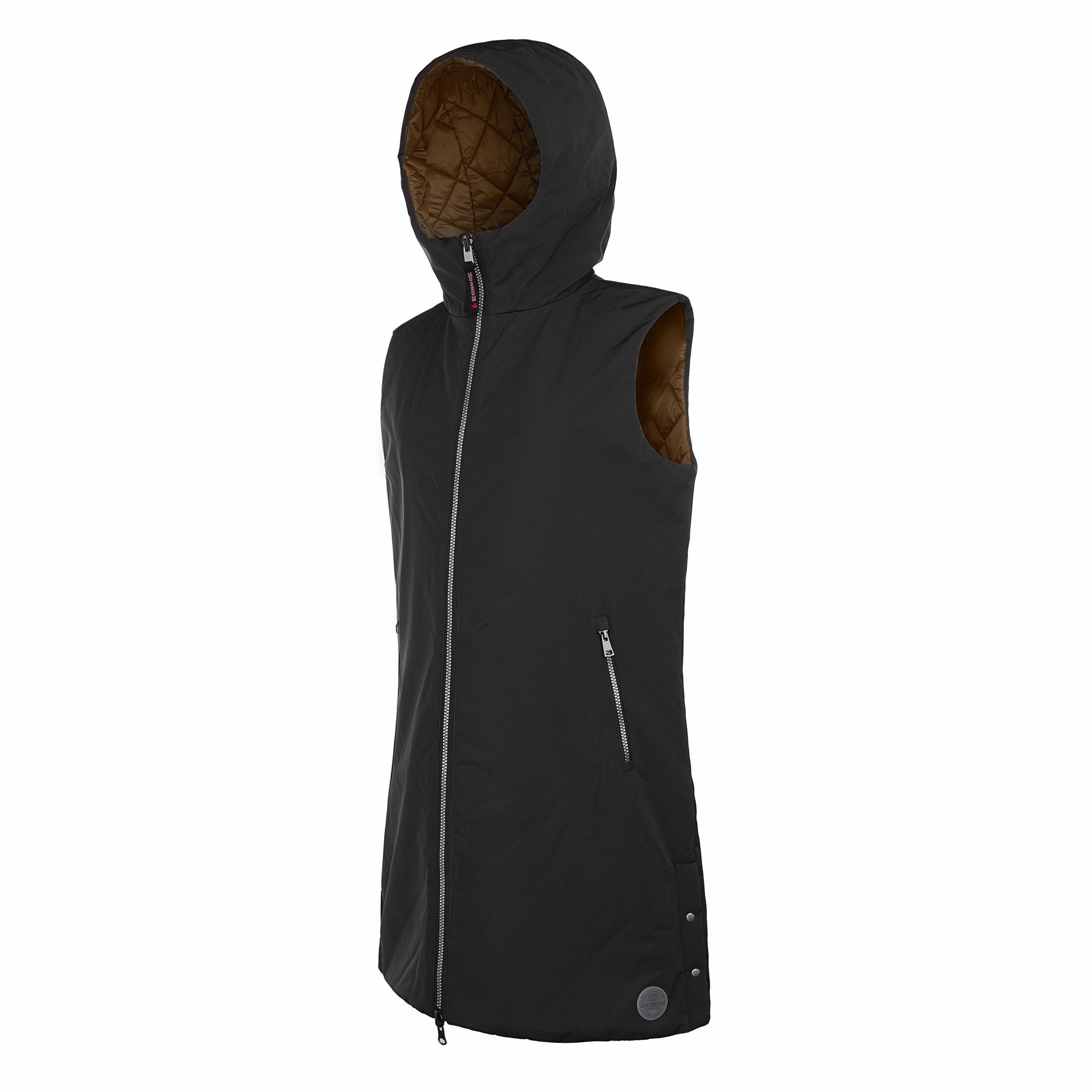 Nero - Museum - Women's Reversible Sleeveless Gilet - 3