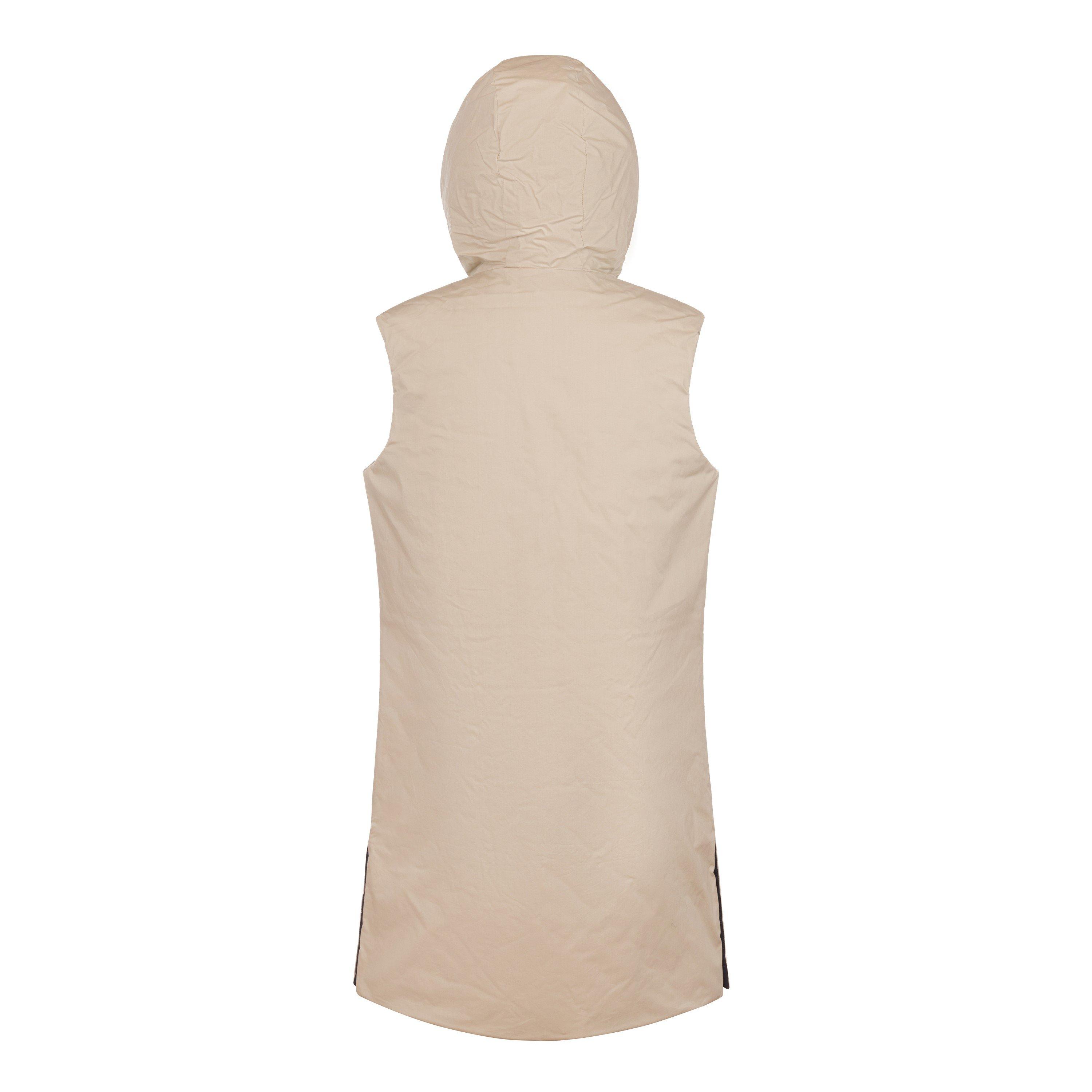 Brown Rice - Museum - Women's Reversible Sleeveless Gilet - 2