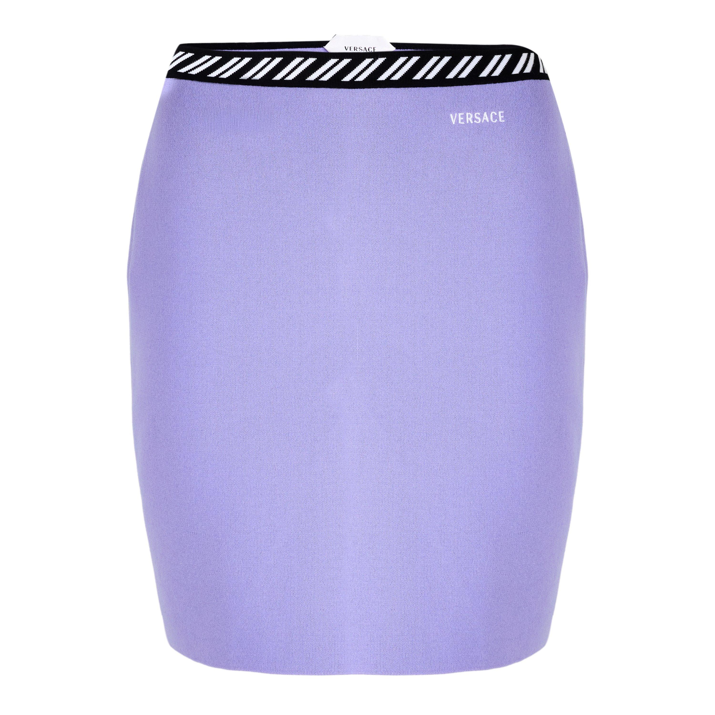 Versace Versace Knt Skirt Ld64 - Powder Lilac - Size 46