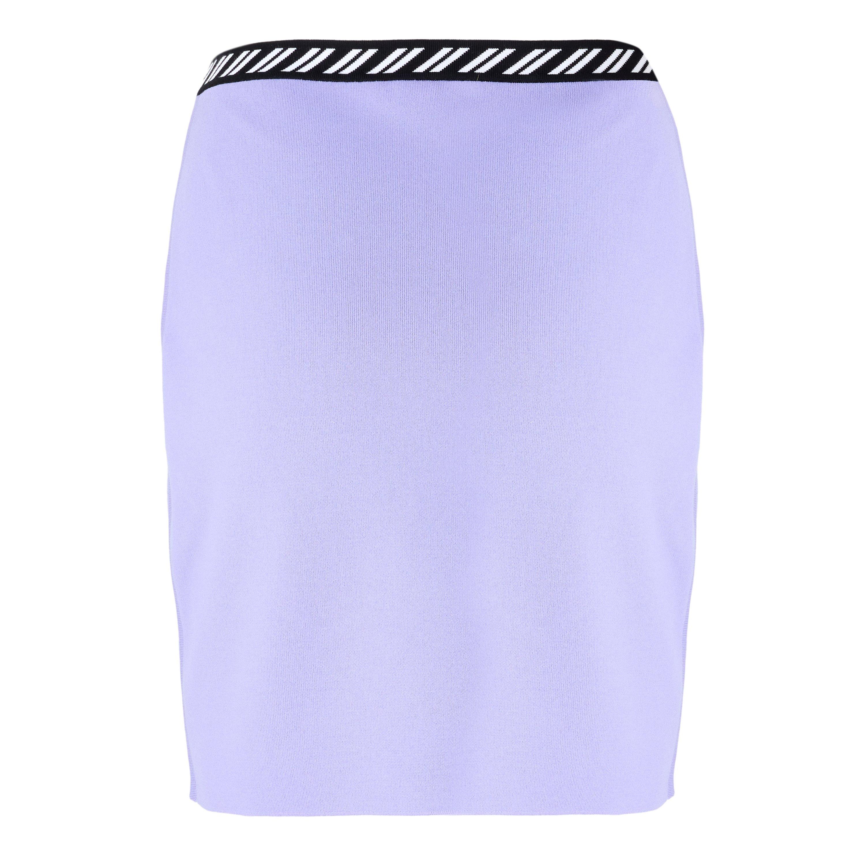 Powder Lilac - Versace - Versace Knt Skirt Ld64 - 2