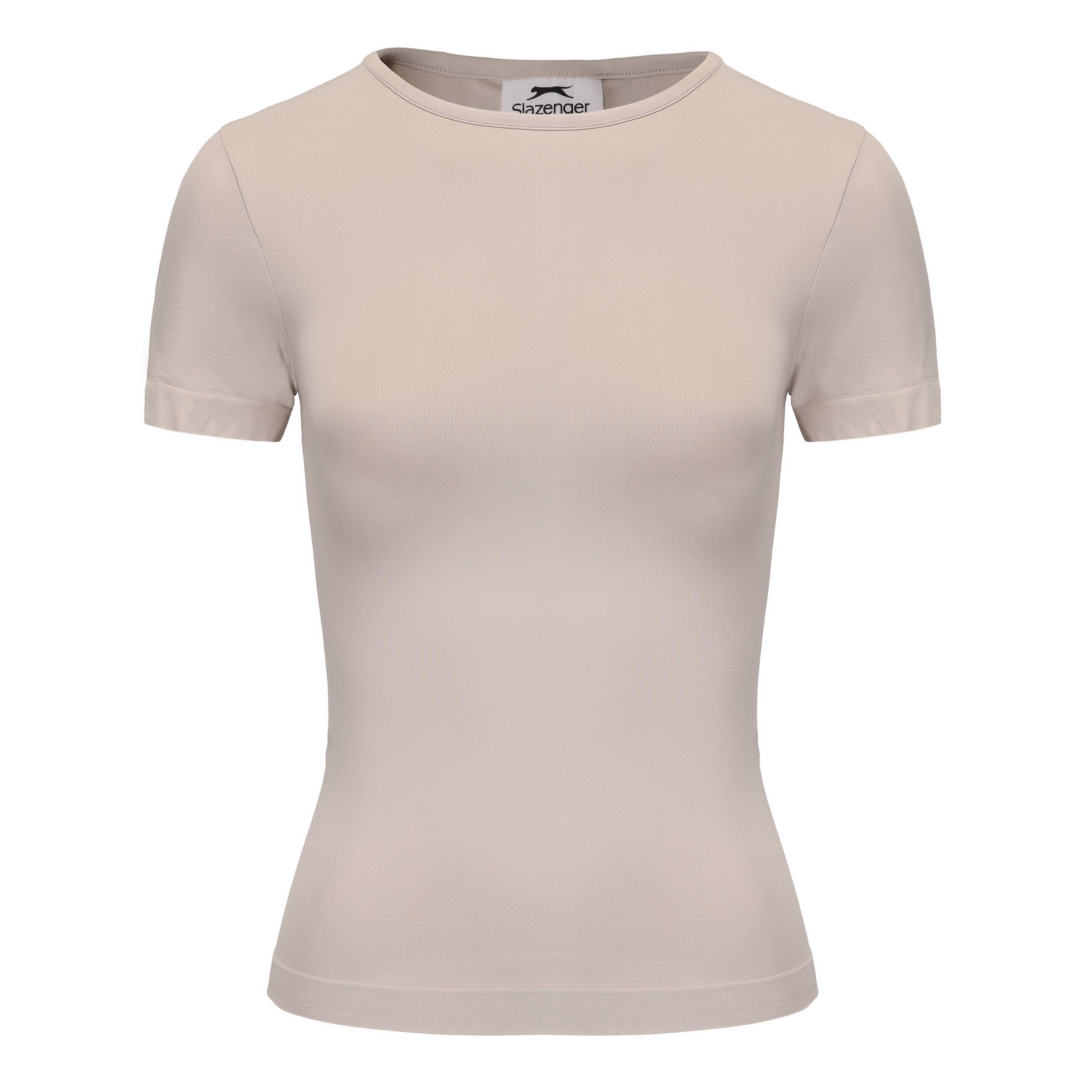 Nacreous/Sugar - Slazenger - Fit Short Sleeve T-shirt Womens - 2